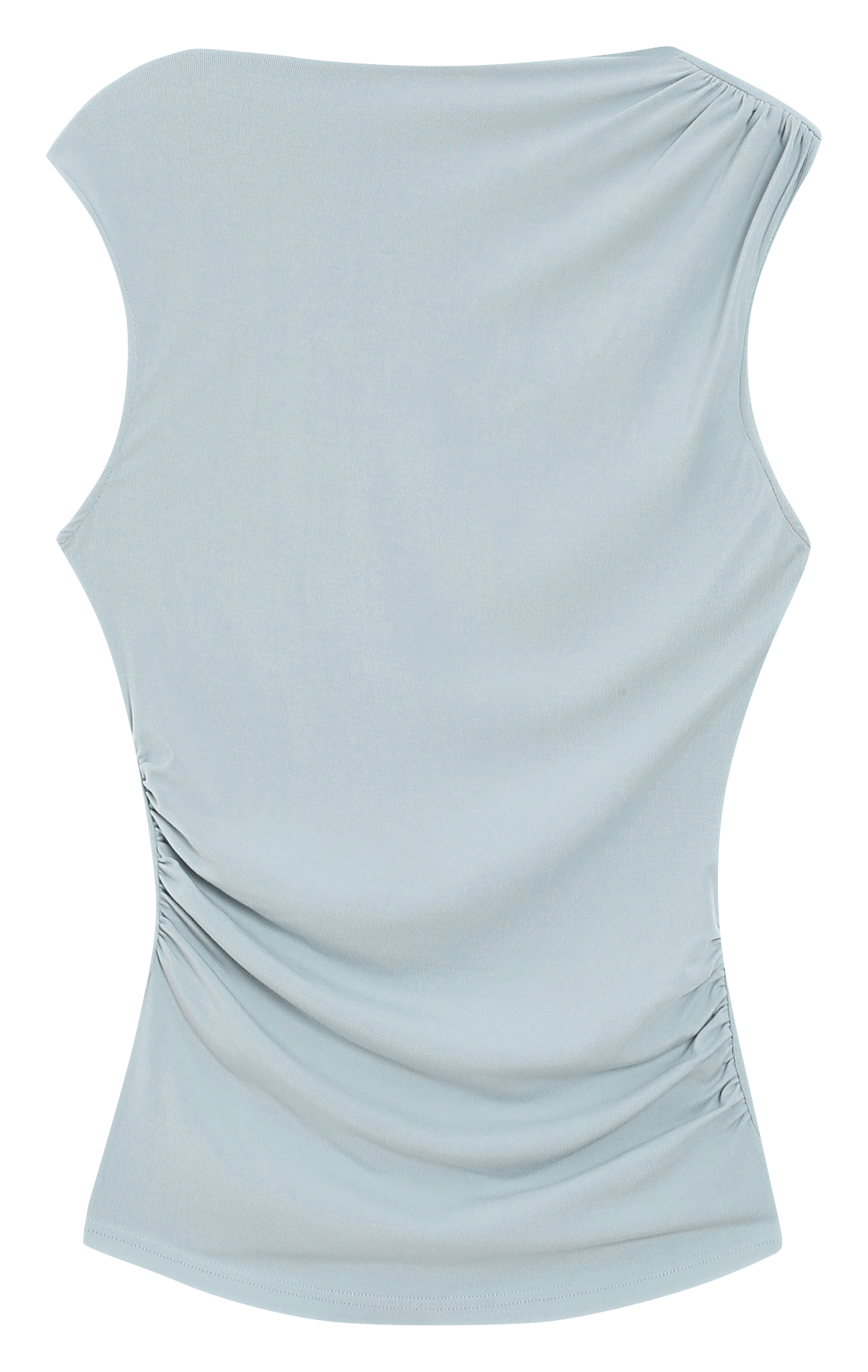 Top col montant  GRACE ET MILA Bleu