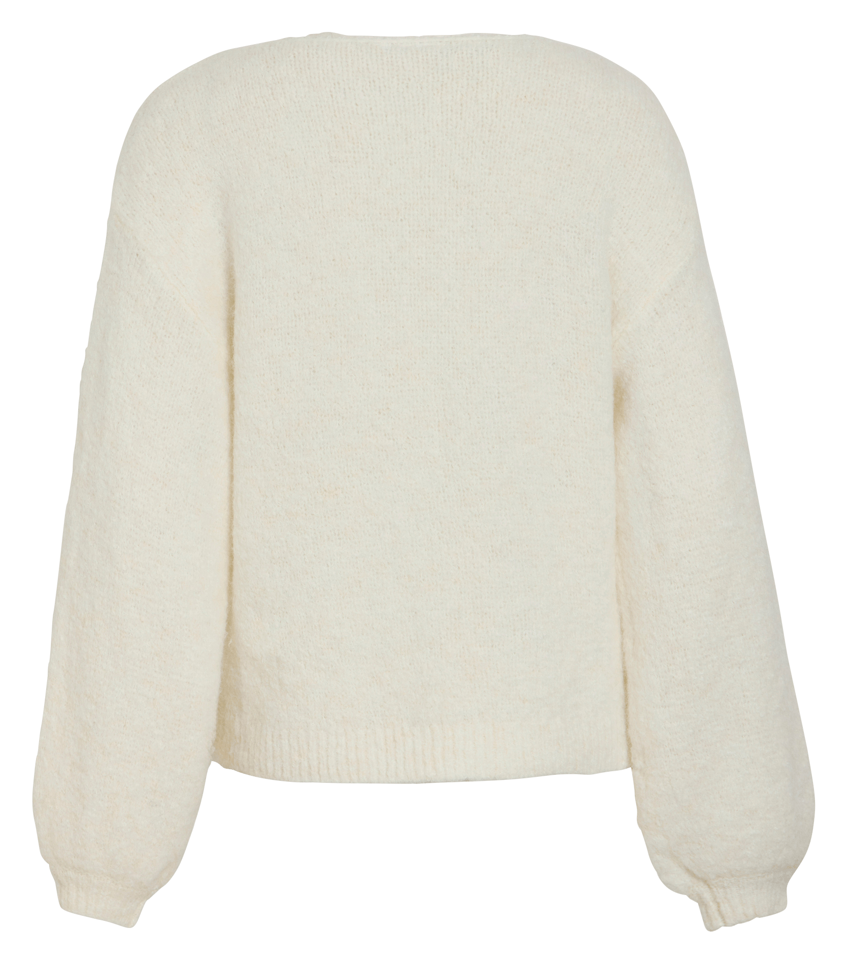 Round-neck sweater VILA Beige