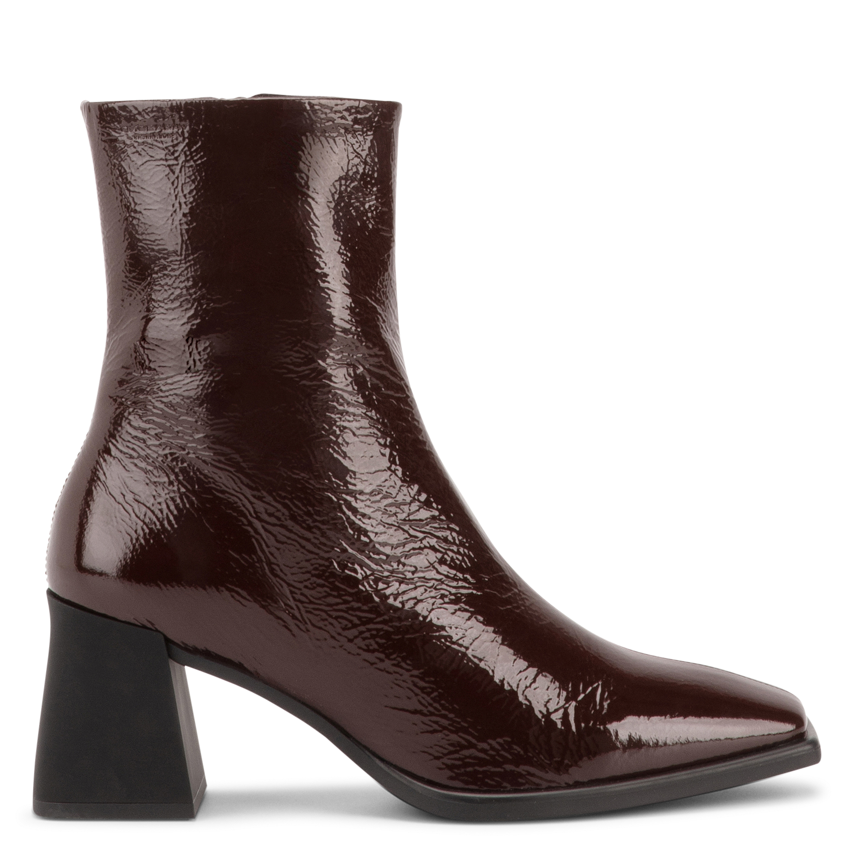 Lederstiefeletten mit Absatz VAGABOND Braun