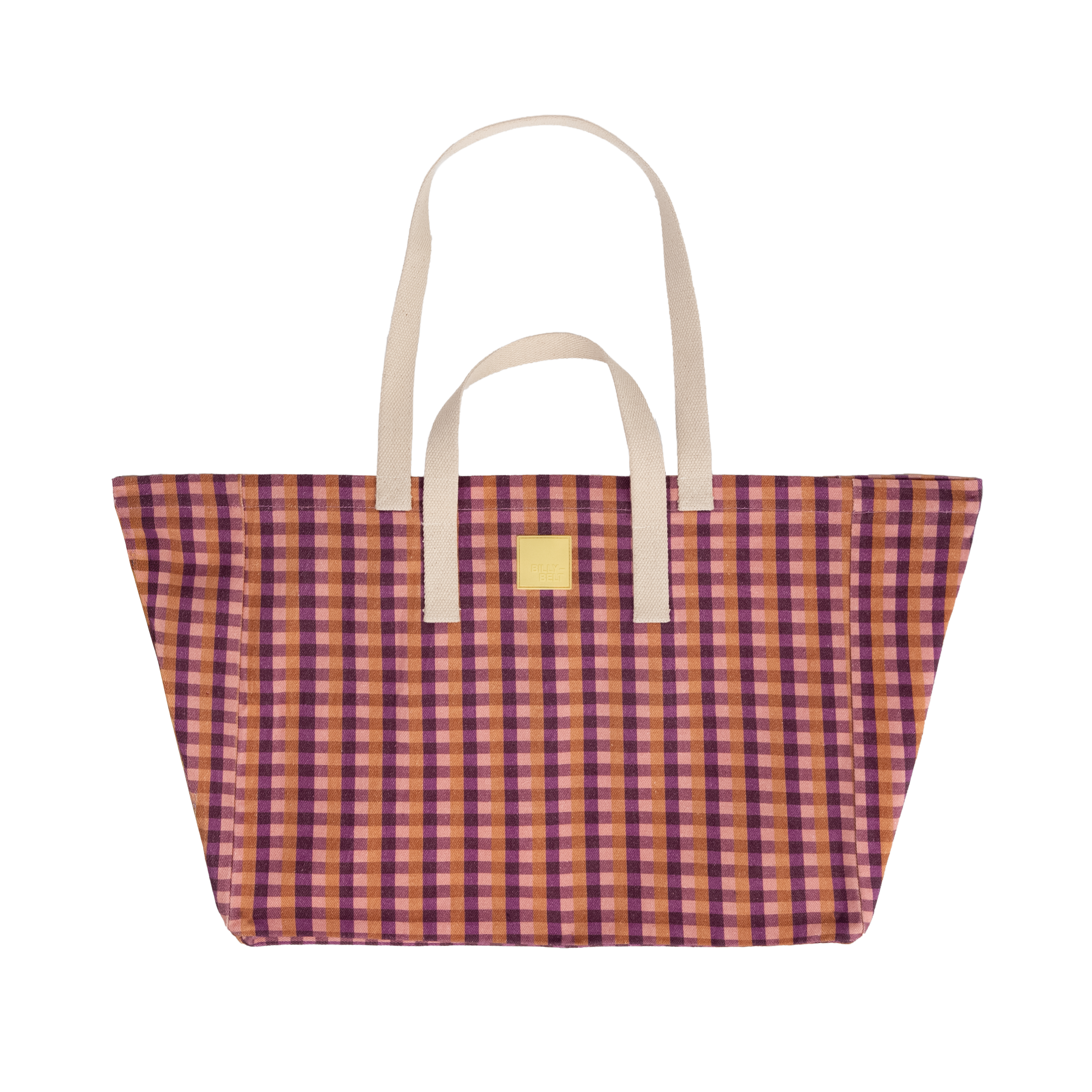 Organic cotton tote bag PurpleBILLYBELT