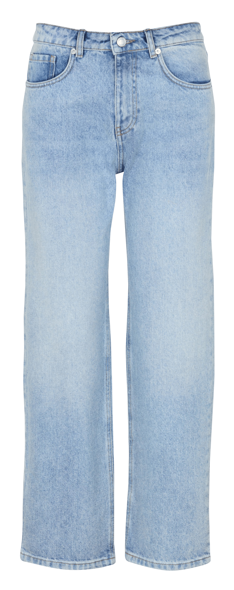 Coated 5-pocket slim-cut jeans IKKS Blue