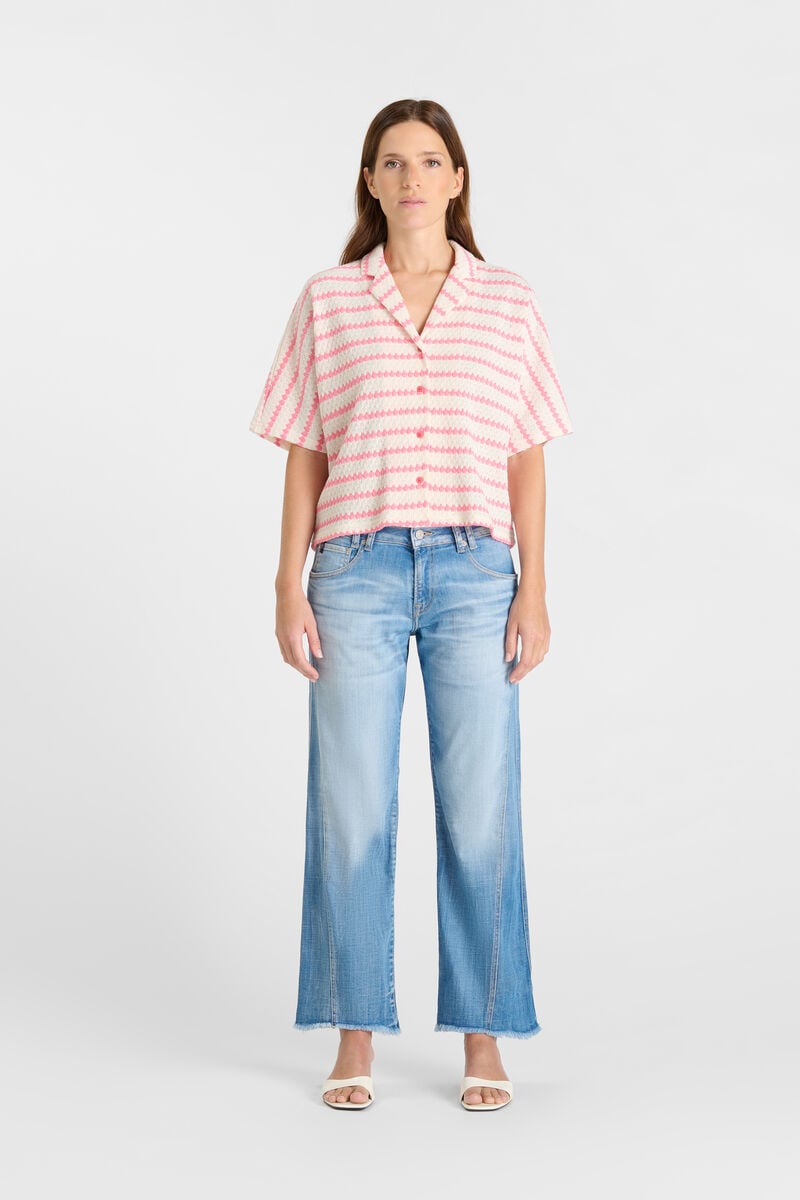 Buttoned shirt LE TEMPS DES CERISES White