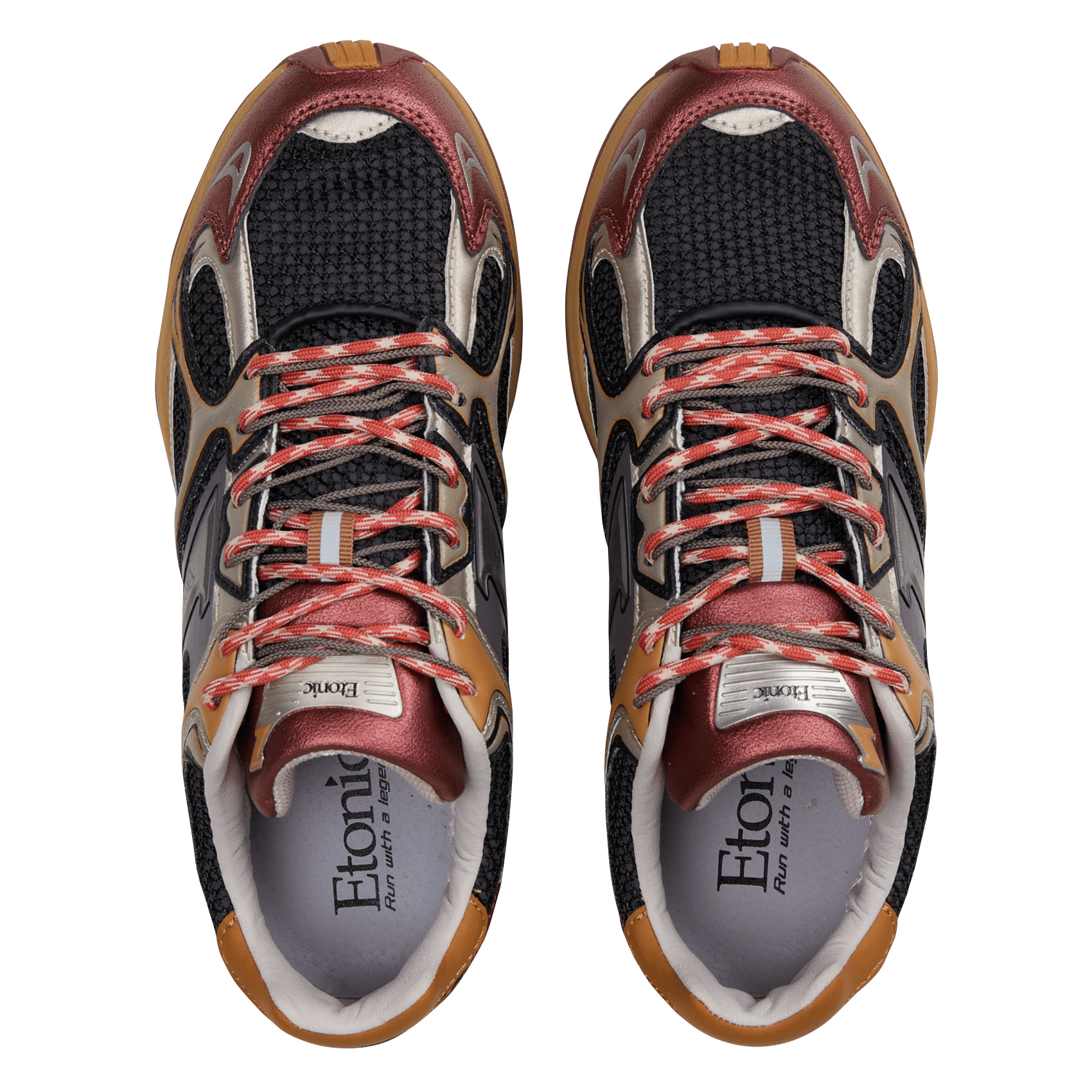Lace-up low-top sneakers ETONIC Brown