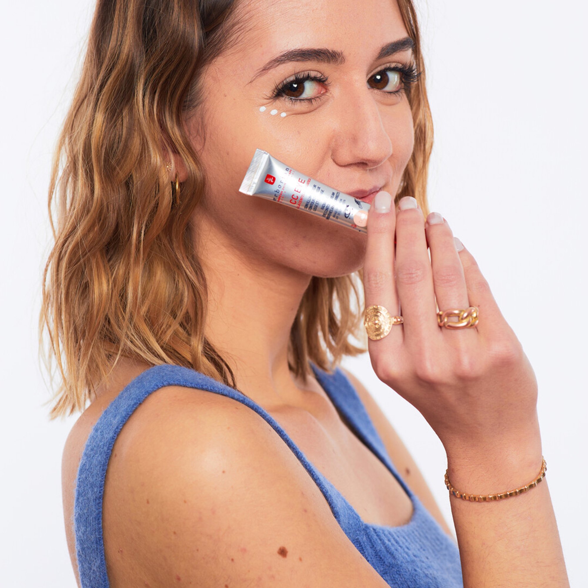 CC Eye à la Centella Asiatica - Soin Illuminateur Contour des Yeux - Lisse & Corrige ERBORIAN Clair