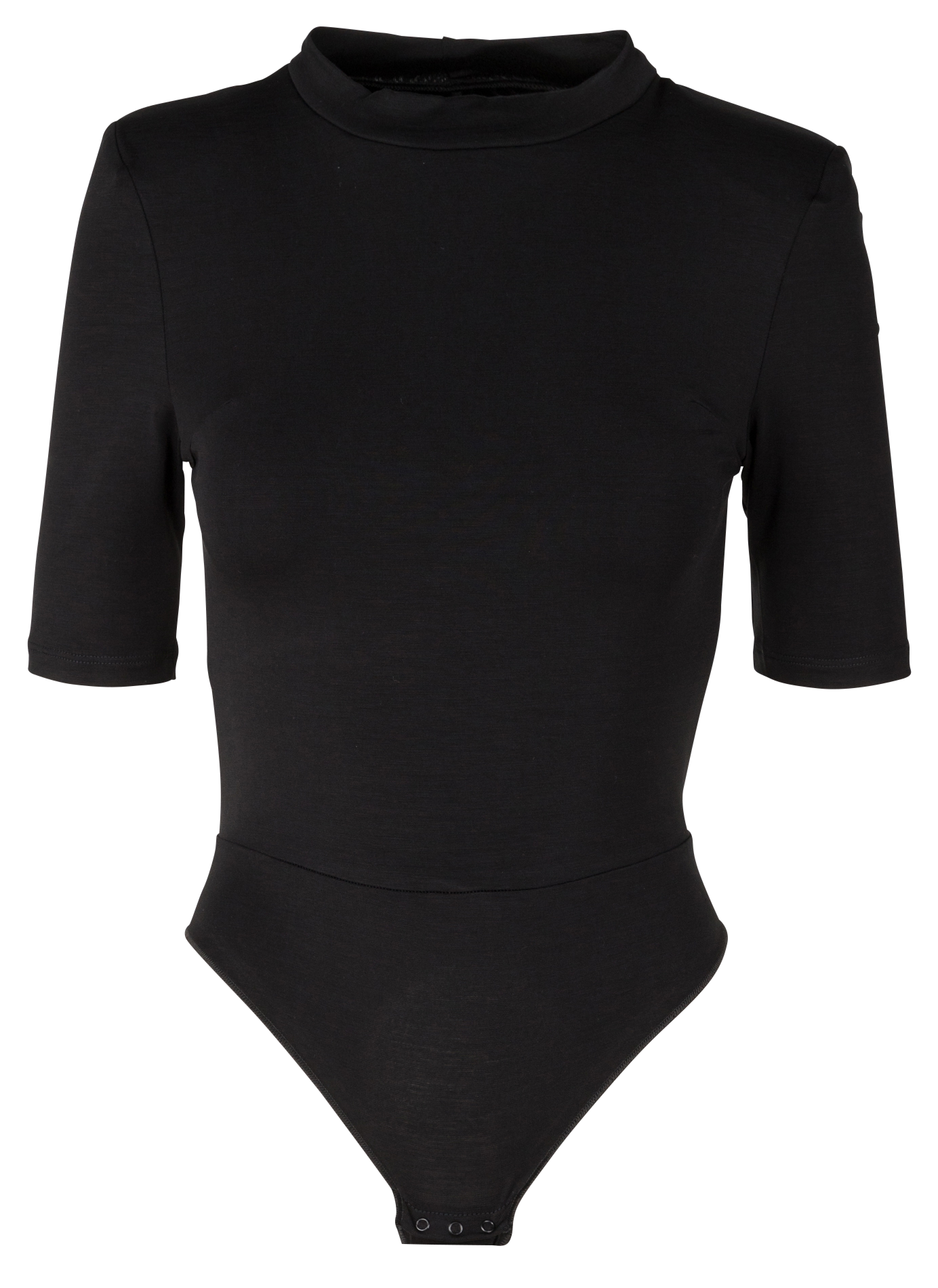 High-neck body with open back UNDRESS CODE Black