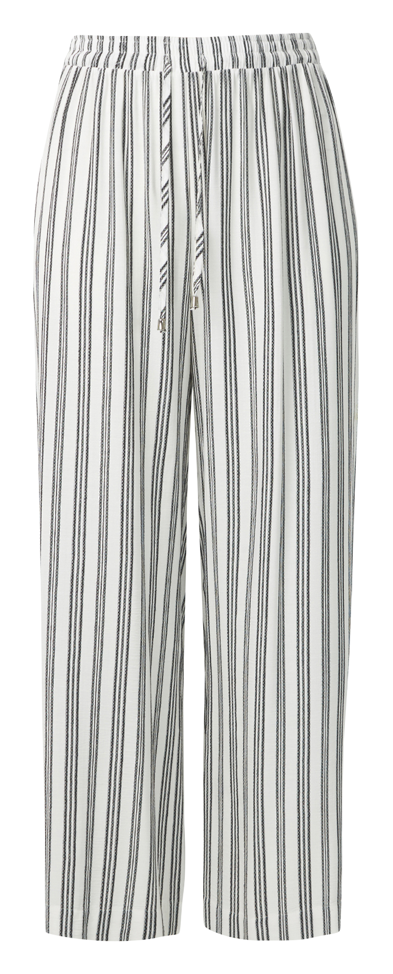 High-rise straight-leg striped pants MAT FASHION Multicolored