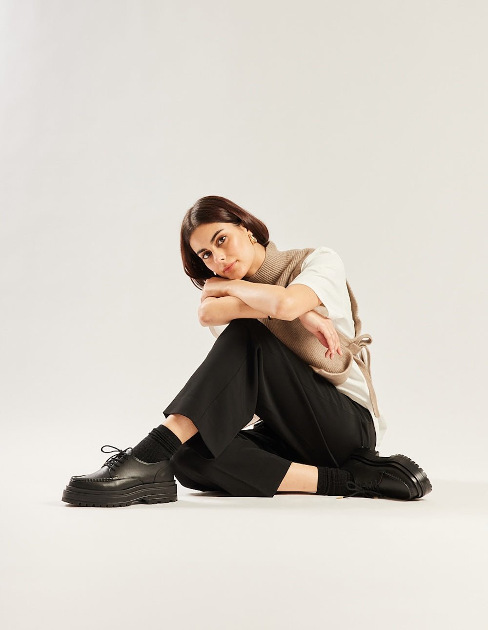 Derby shoes ODAJE EX. M.MOUSTACHE Black