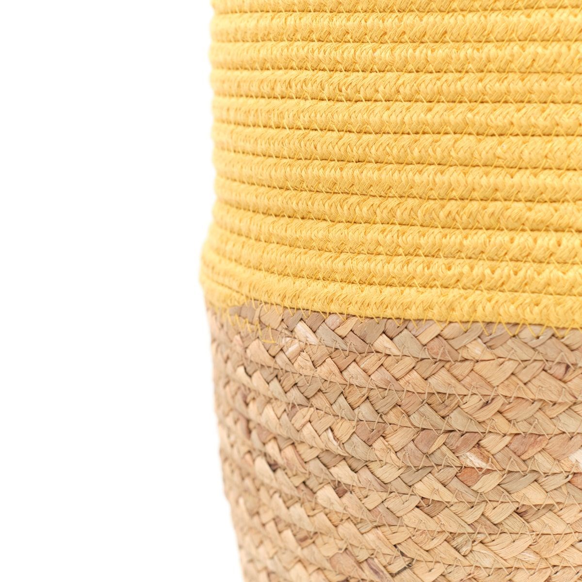 Panier long en coton FACTORY Jaune