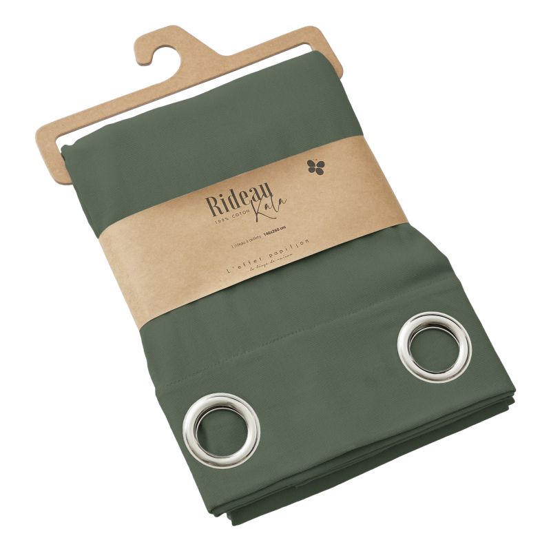Blackout and Thermal Curtains L'EFFET PAPILLON Green