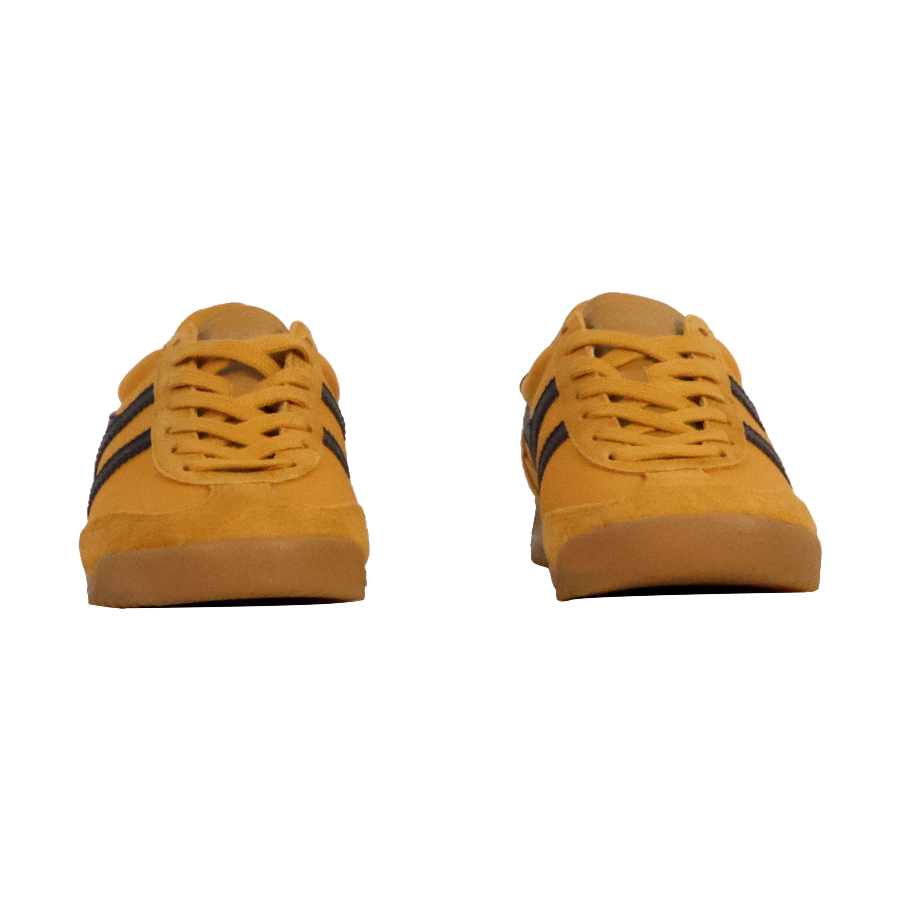 Leather sneakers tornado Yellow