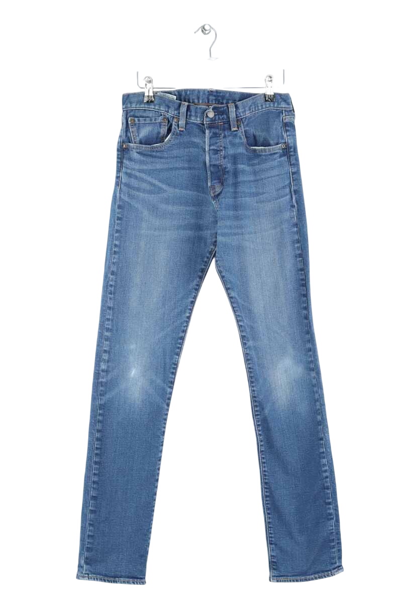 501? straight cotton jeans LEVI'S - Seconde main Blue