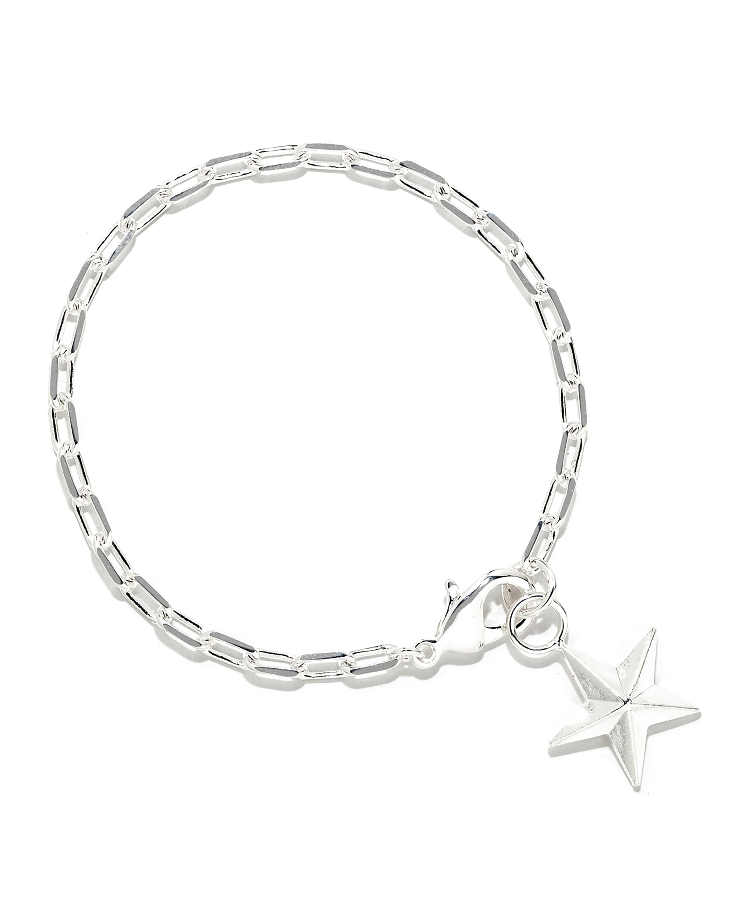 Maxi silver plated star bracelet MONSIEUR SIMONE Silver