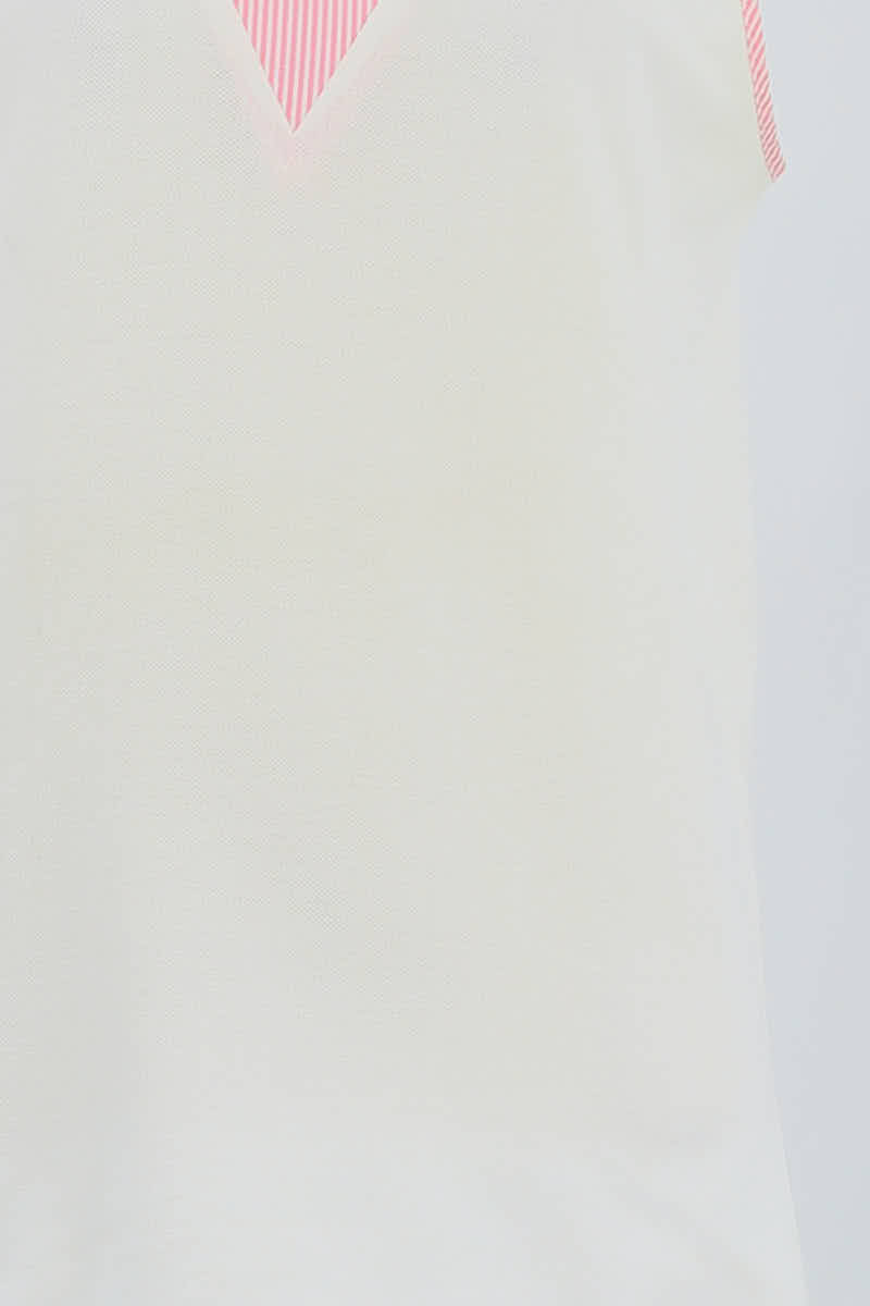 Azawood sleeveless top LACOSTE - SECONDE MAIN White