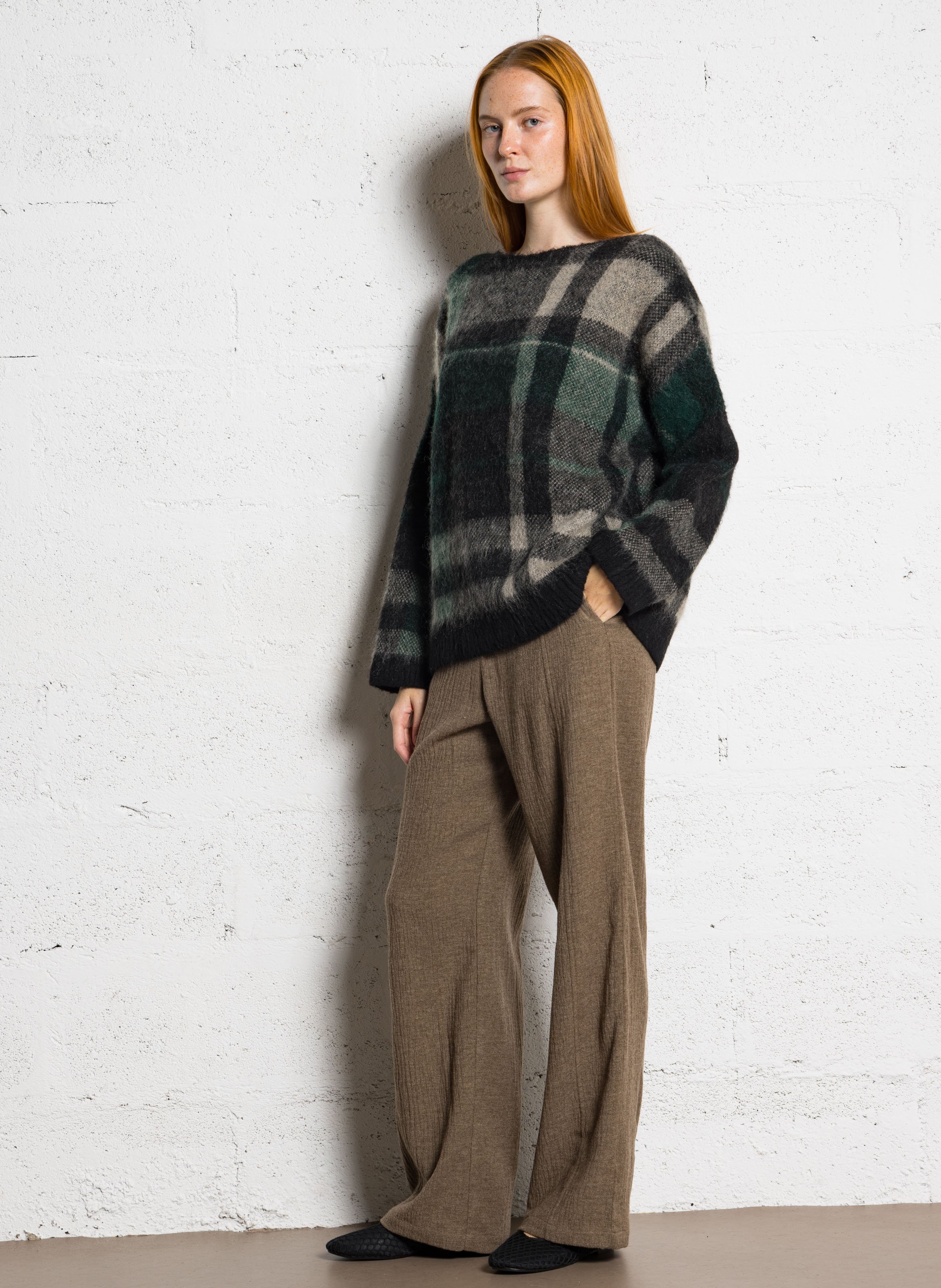 Oversized round-neck sweater MOMONI Multicolored