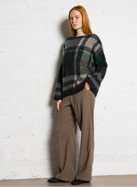 Pantalon large stretch - Look 5