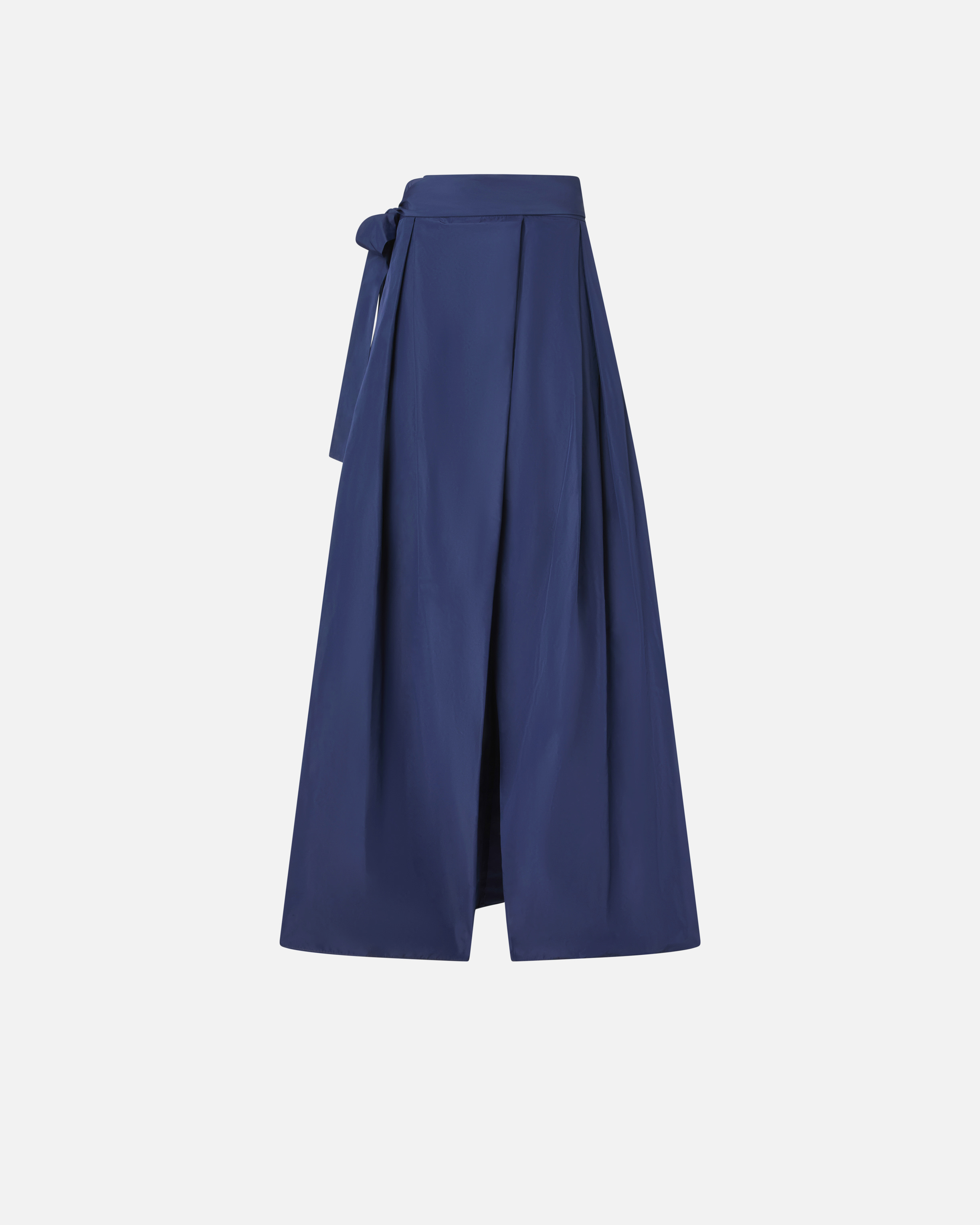 Long and wide skirt with belt PINKO Blue