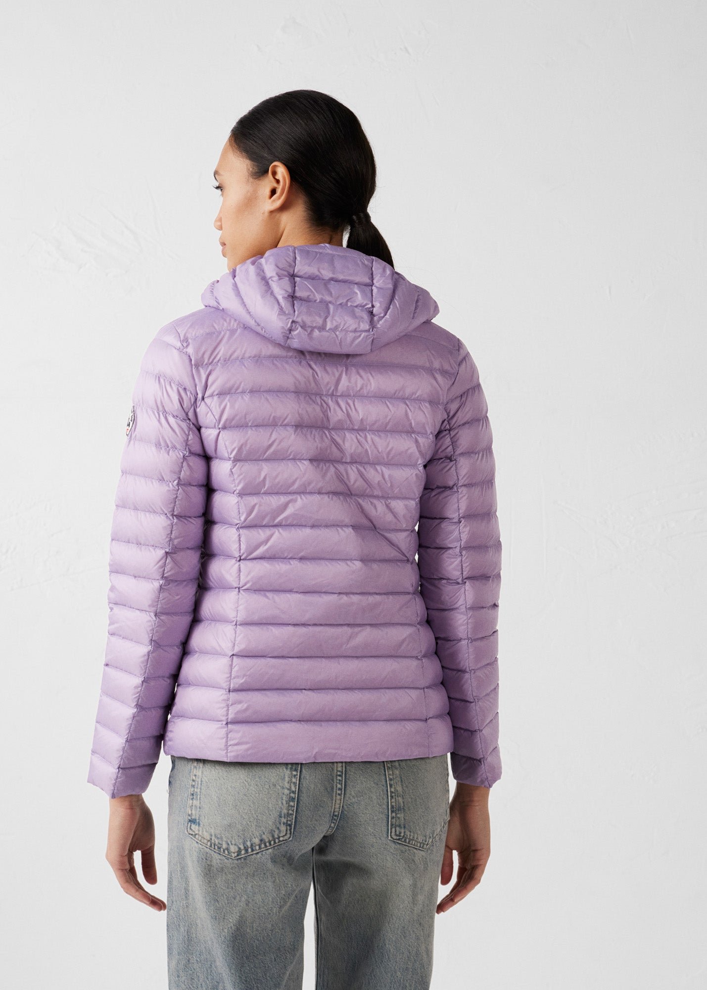 Lightweight hooded puffer jacket Cloe JOTT Pink