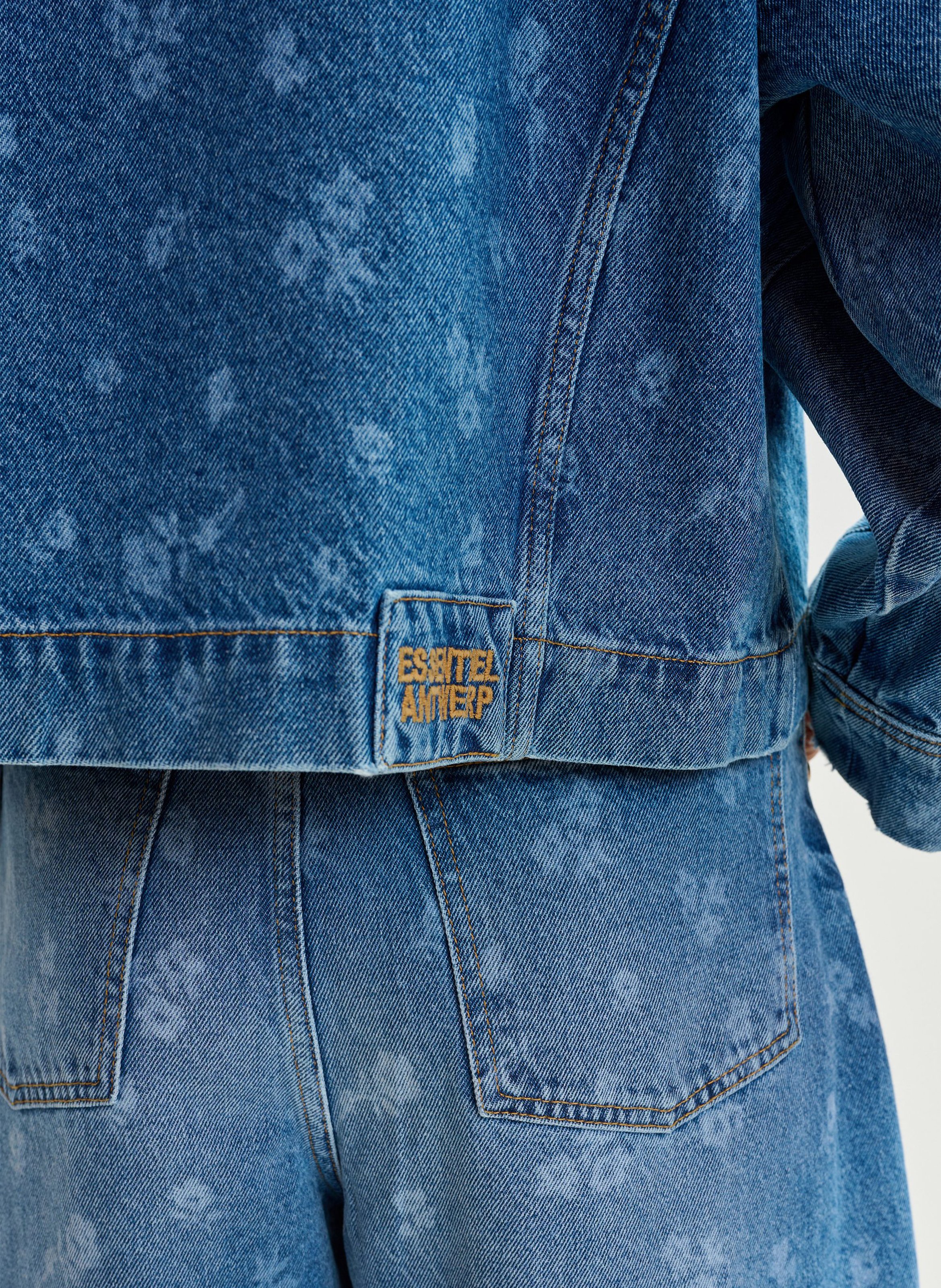 Veste col classique en coton ESSENTIEL ANTWERP Bleu