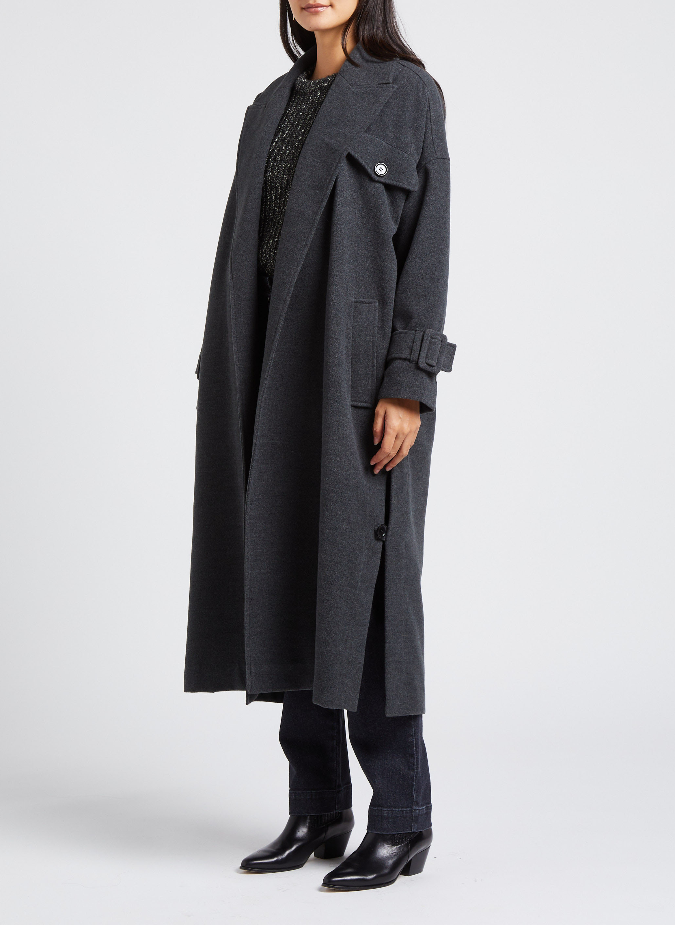 Katoenen trui met ronde hals COLLECTORS CLUB Grijs