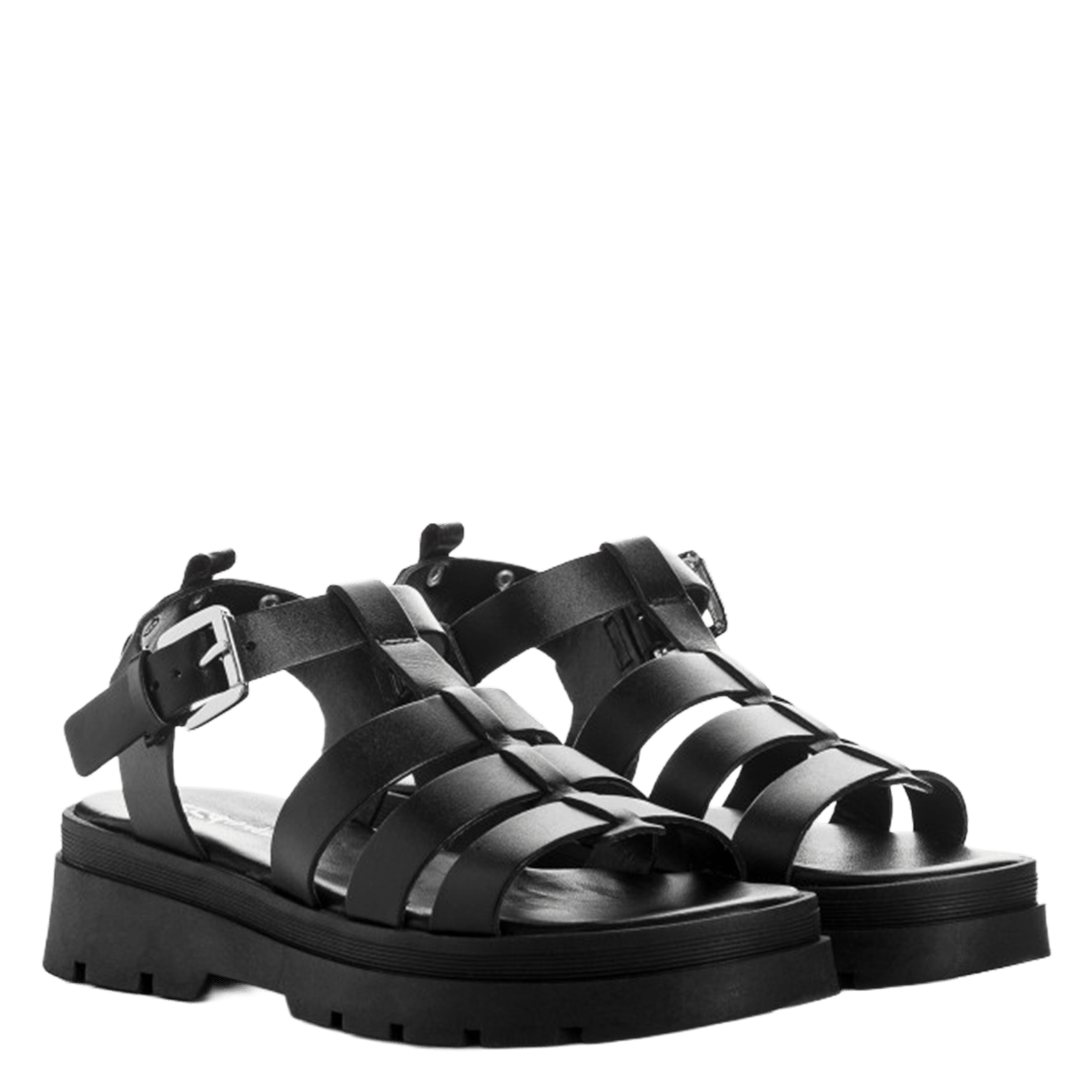 Espadrilles met sleehak REQINS Zwart