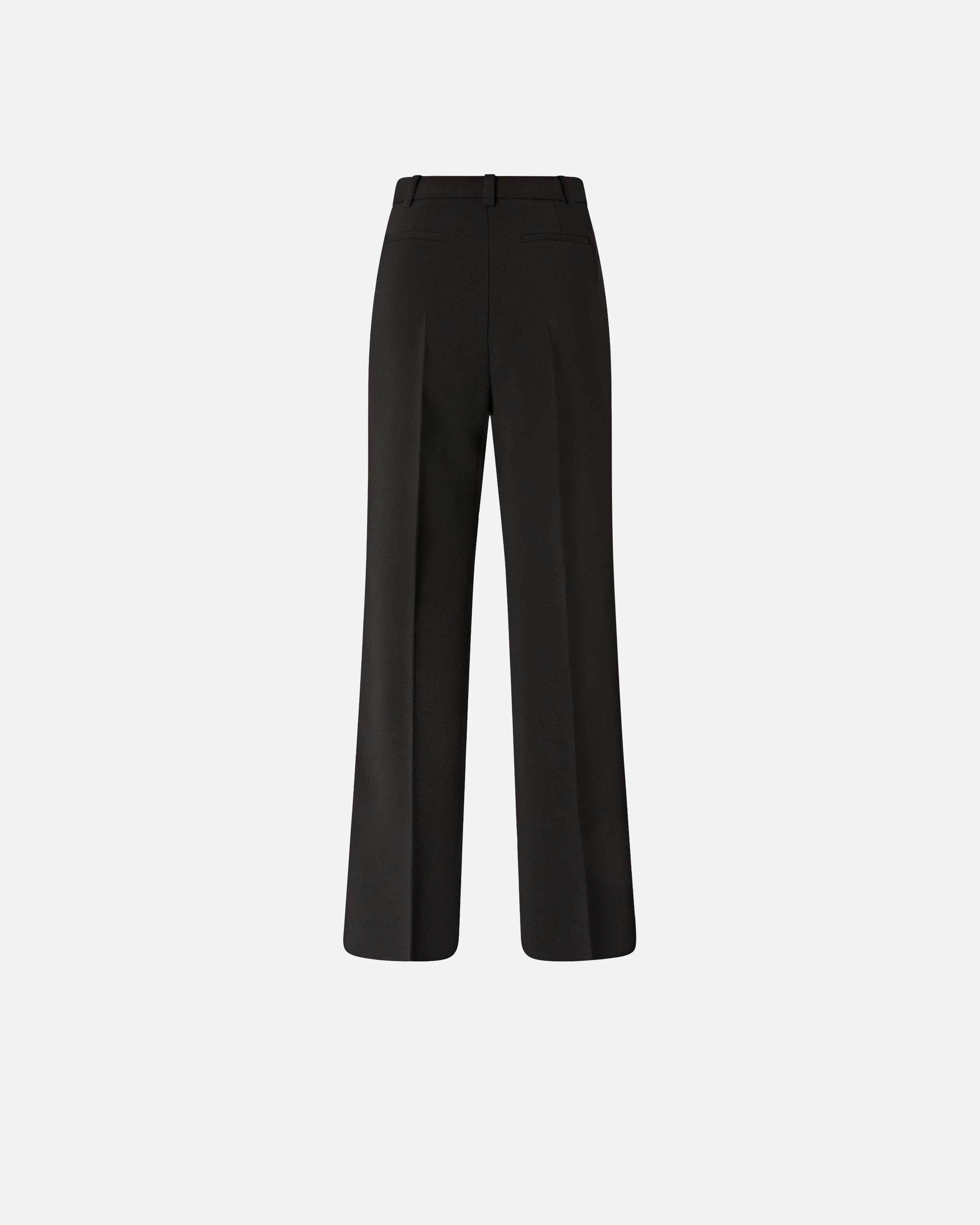 Trousers in canvas with a crease PINKO Black