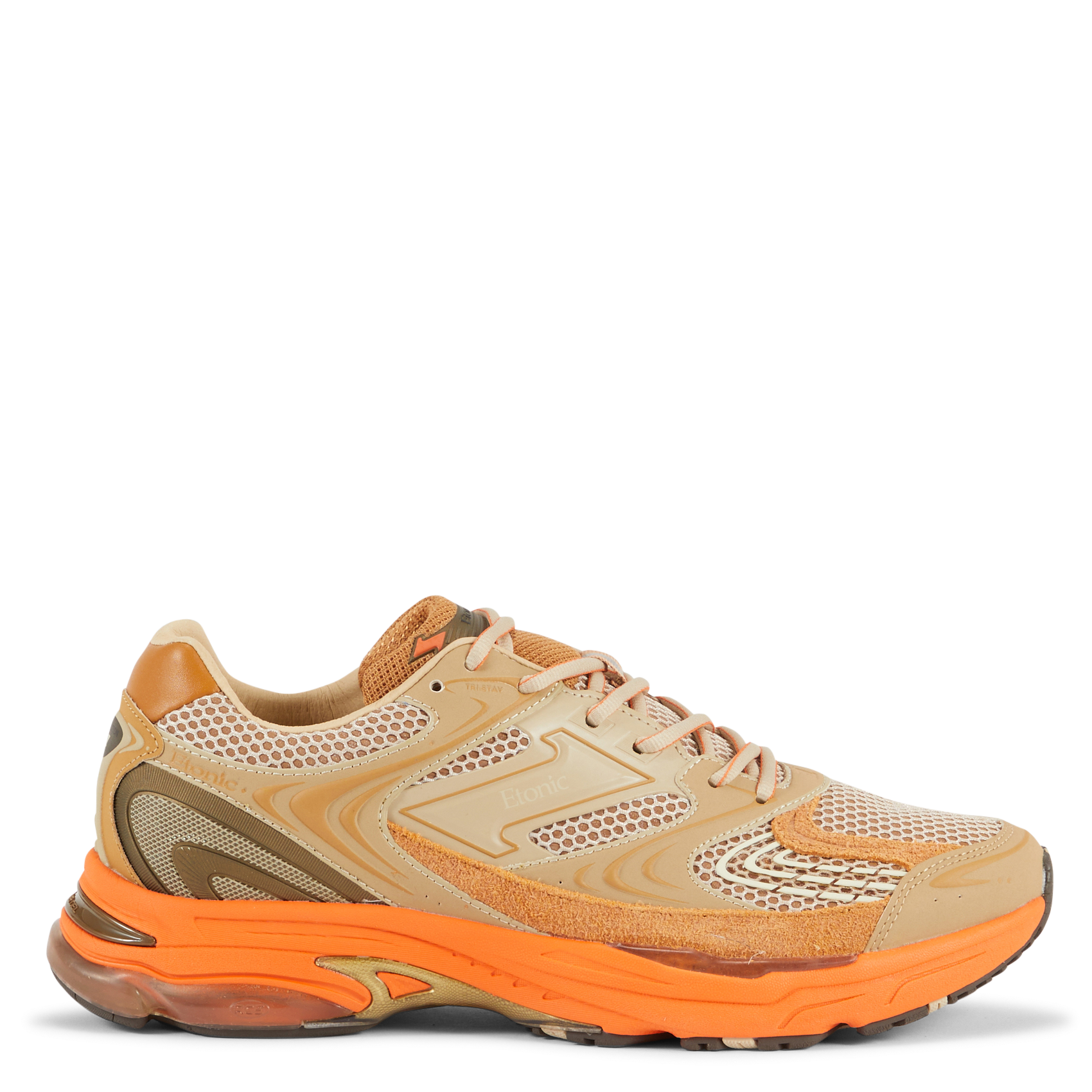 Lace-up flatform sneakers ETONIC Orange