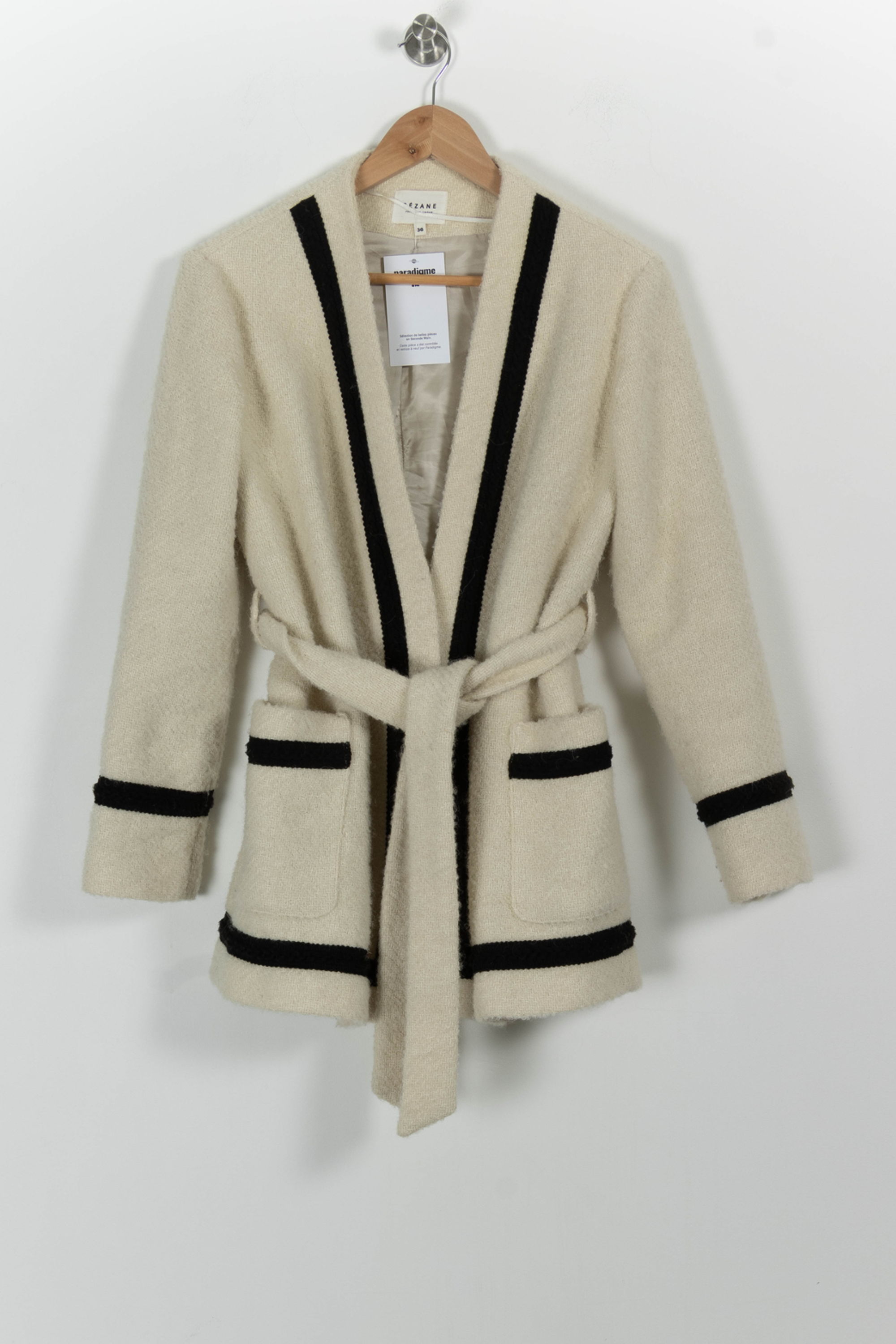 JACKET SEZANE - Seconde main White