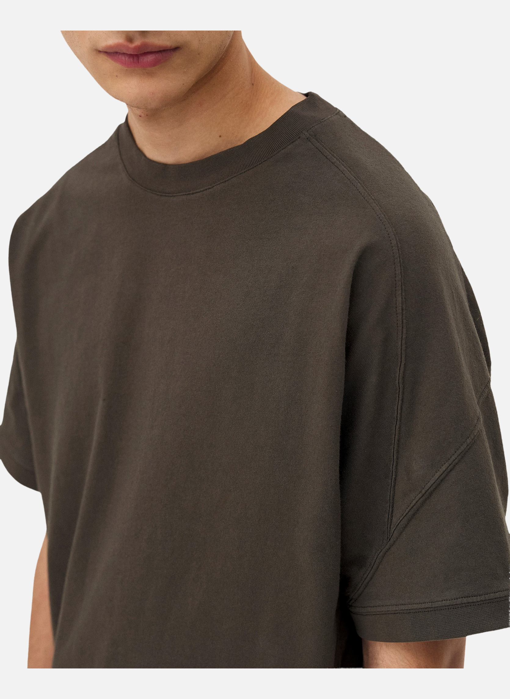 Oversized t-shirt Haria khaki Noyoco Green