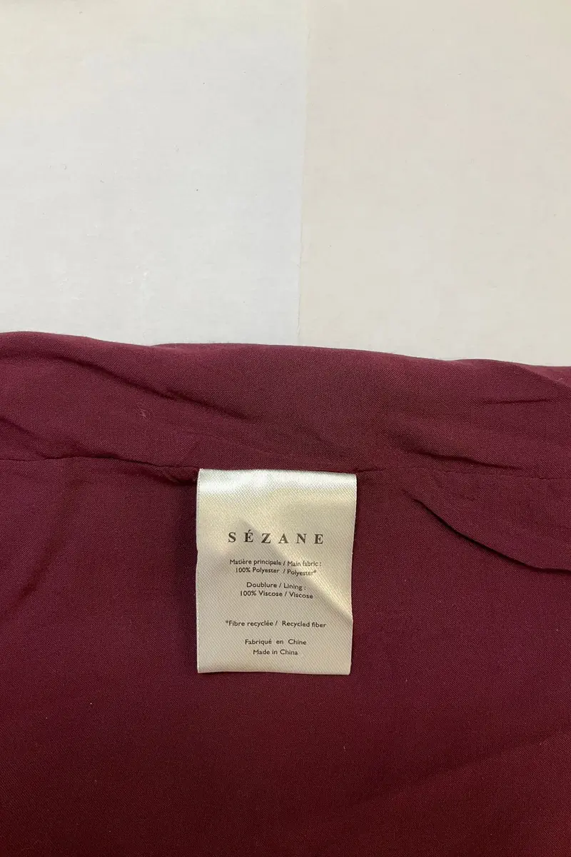 Blouse SEZANE - Seconde main Red