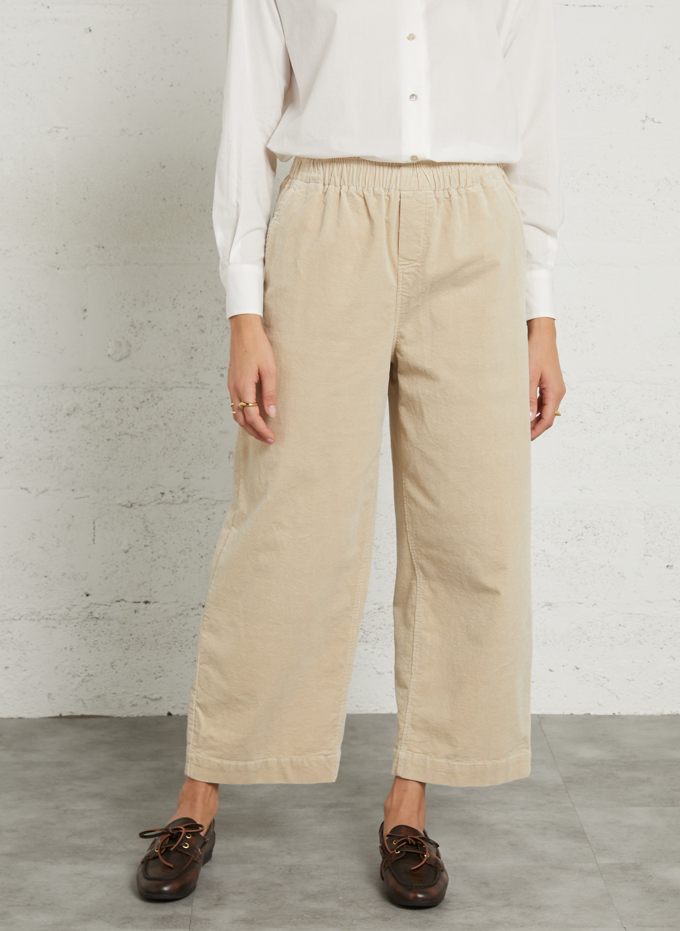 Wide-leg corduroy pants JC SOPHIE