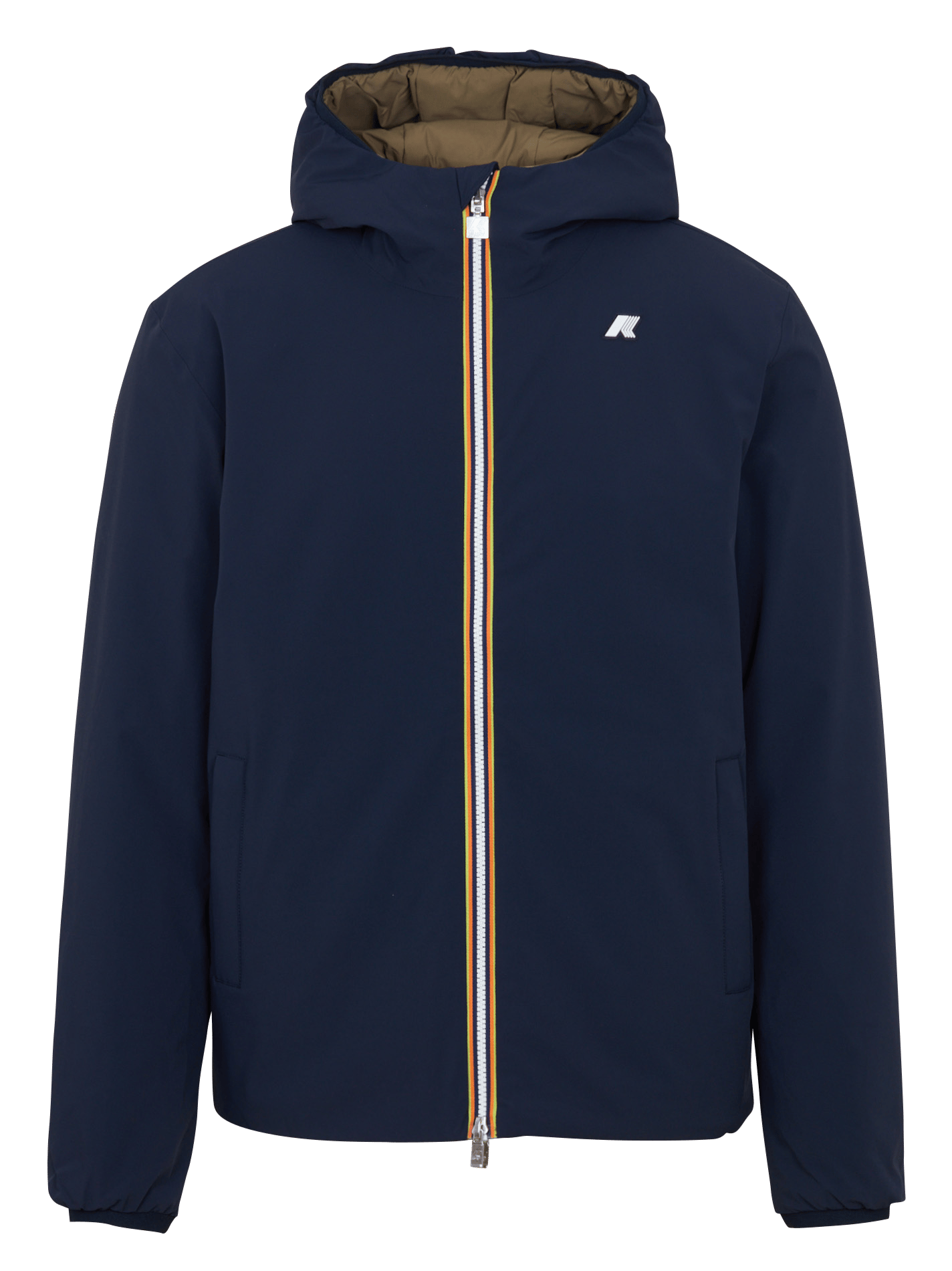 Coupe-vent droit col montant K-WAY Bleu