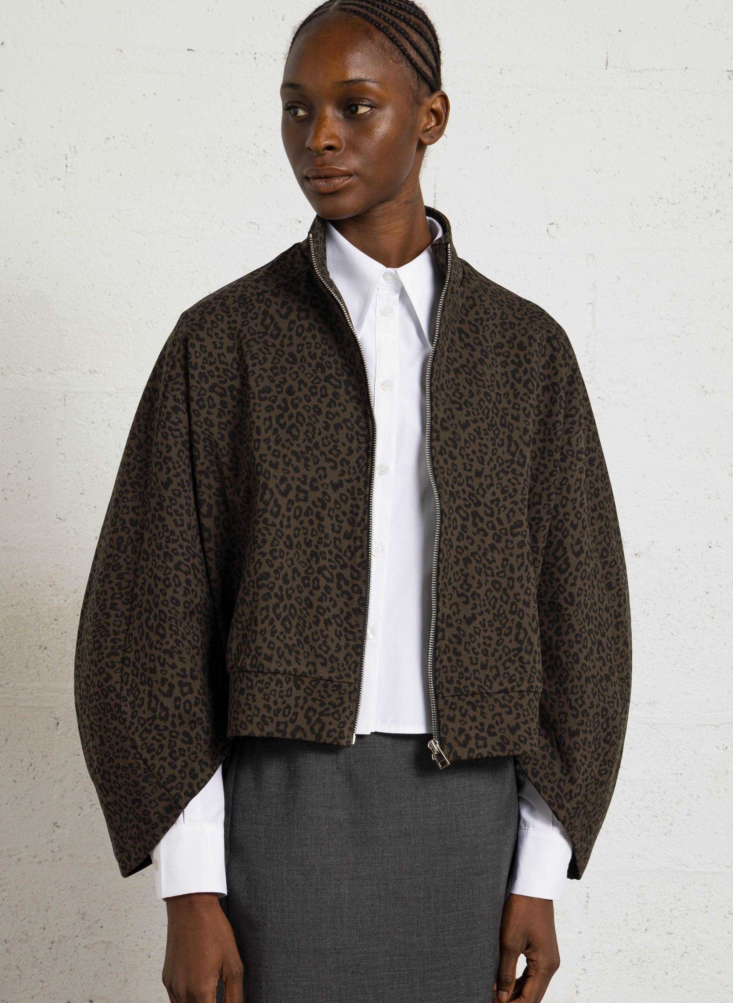Bomber imprimé animal IMPERIAL Green