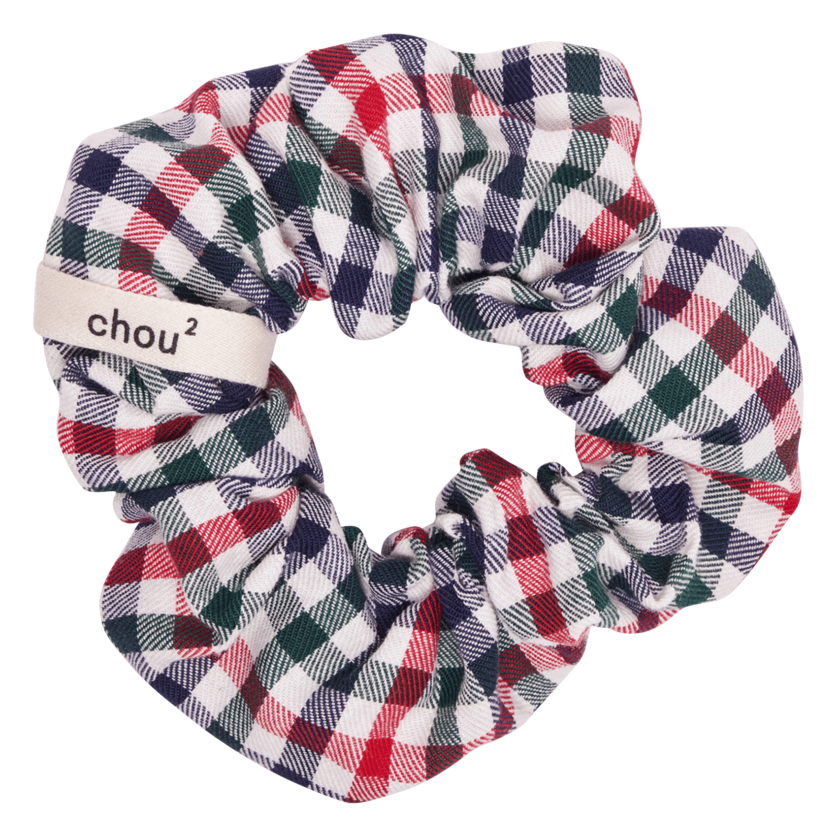 Patterned scrunchie CHOU AU CARRE Multicolored