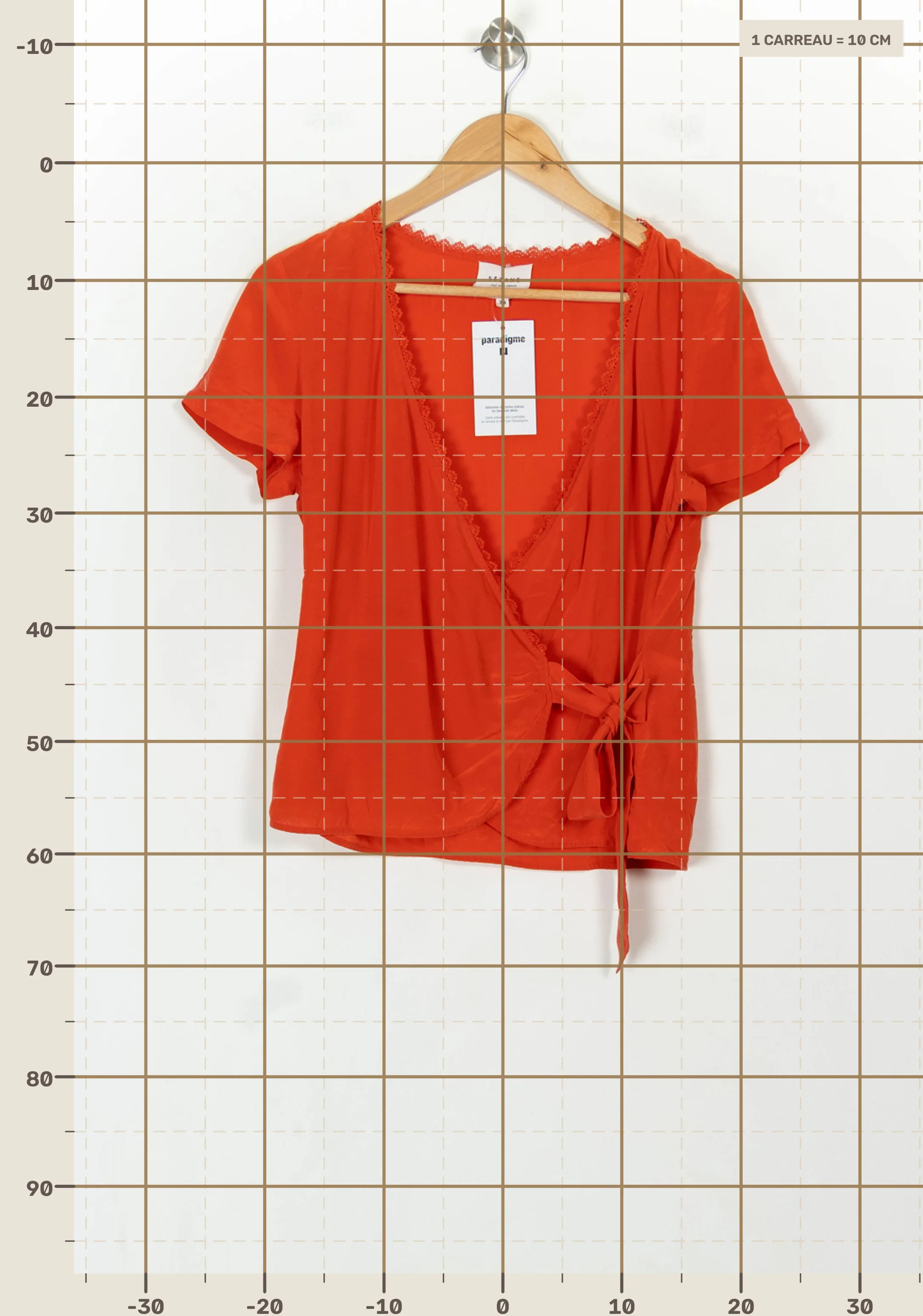 Blouse SEZANE - Seconde main Orange