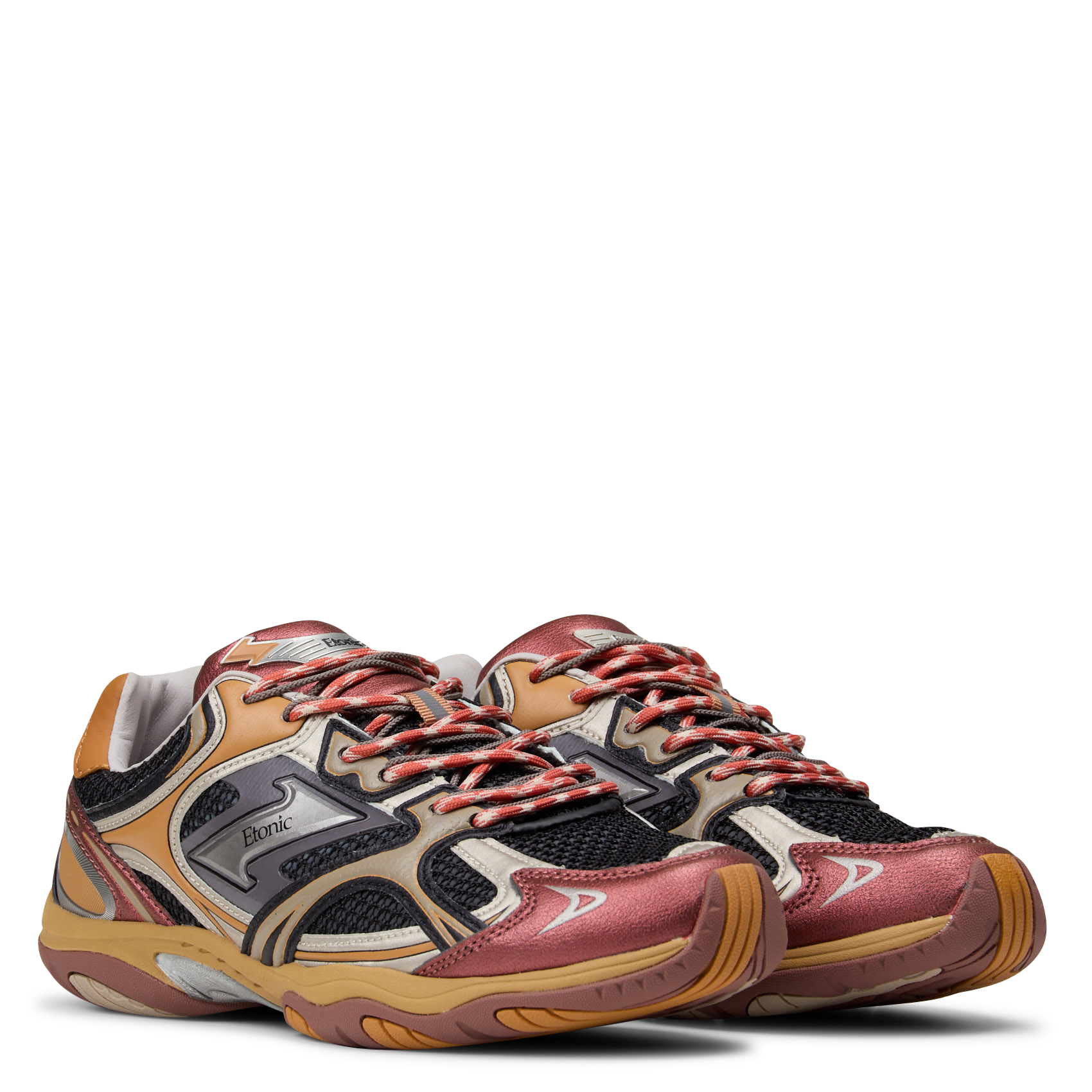 Lace-up low-top sneakers ETONIC Brown