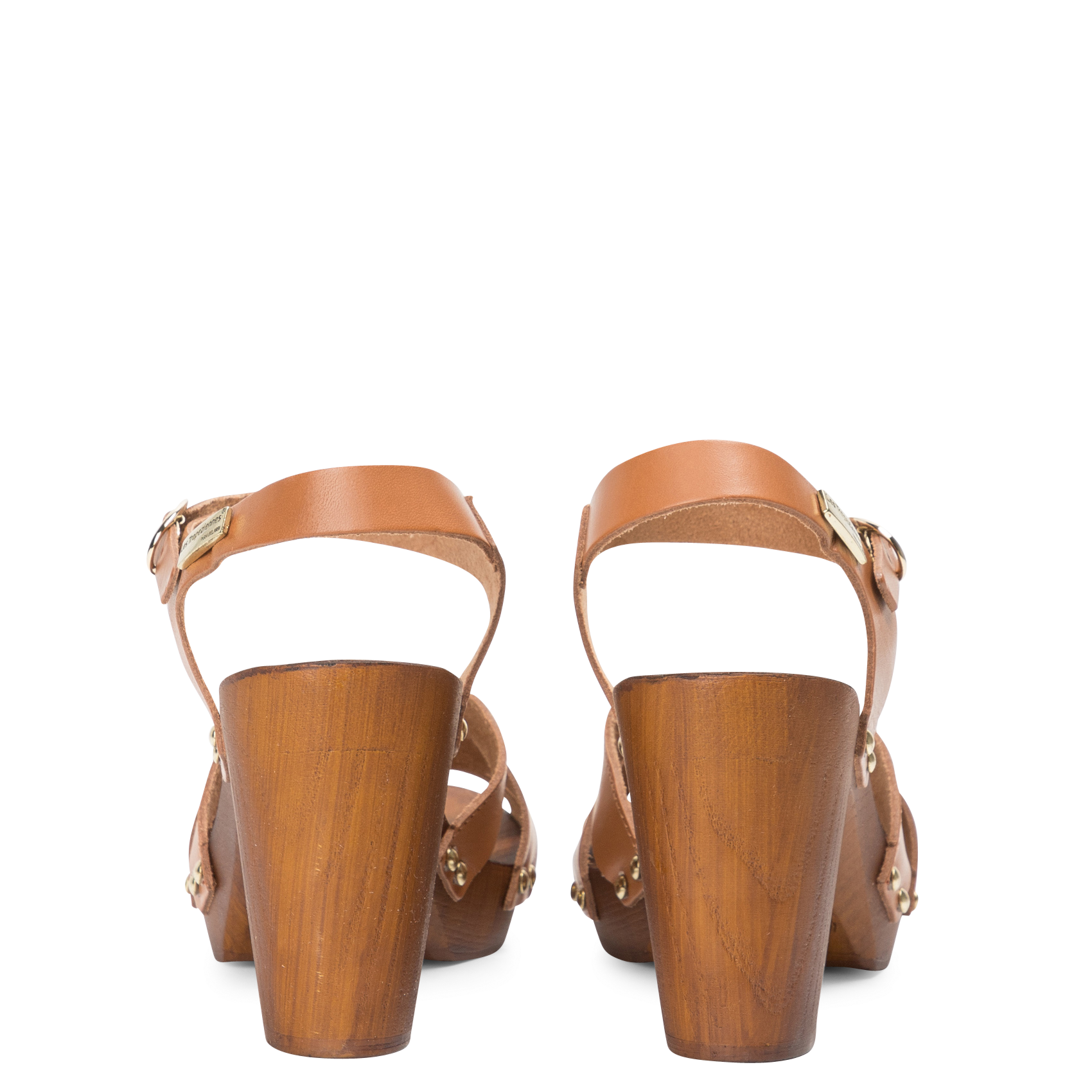 Leren Sandalen Met Hak Tan Les Tropeziennes Par M.belarbi - Dames | Place  des Tendances