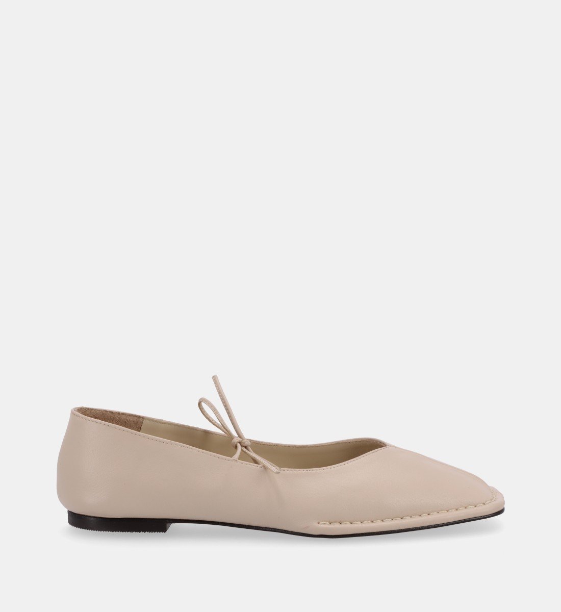 Cendrillon goatskin leather ballet pumps ALOHAS Beige