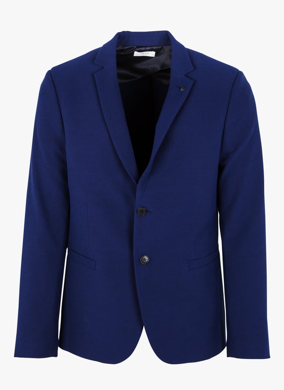 Giacca Corta Da Uomo Slim A 2 Bottoni Nero O Blu Linea Giovane Per Divisa Da Lavoro - Foto 9