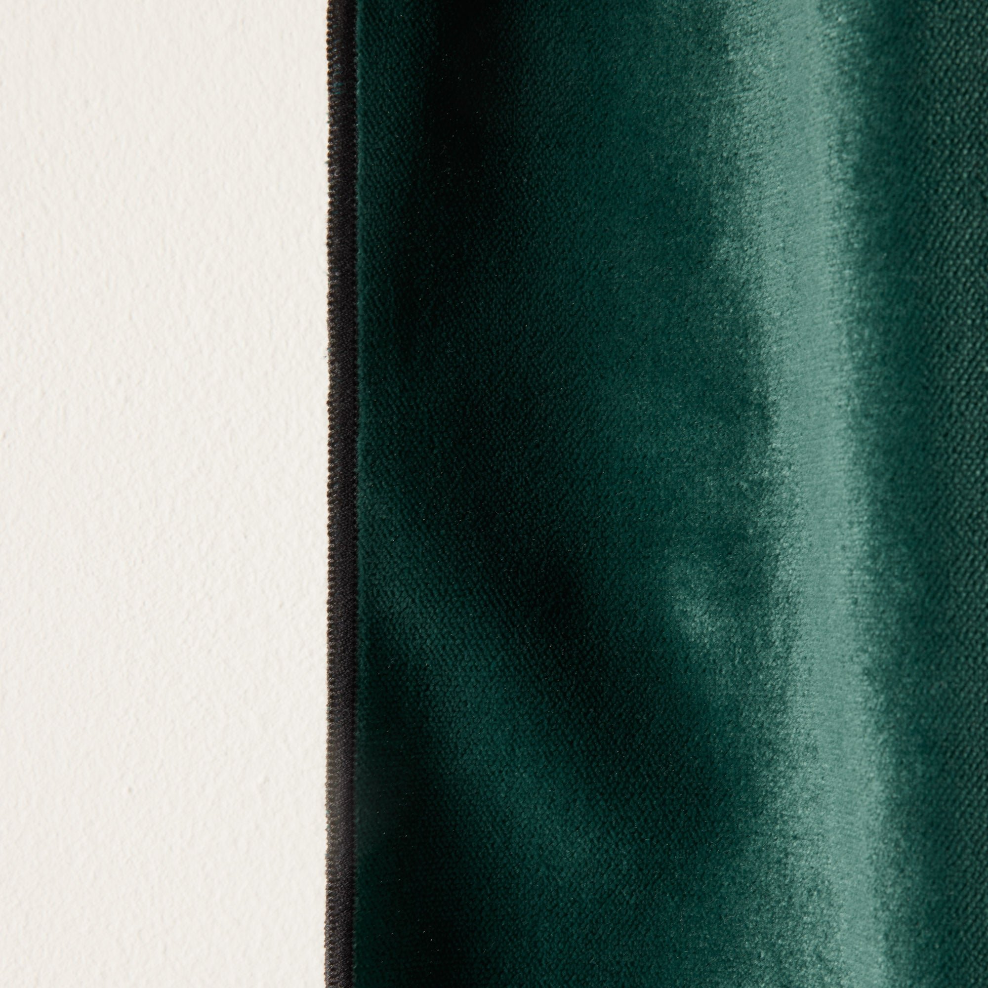 Curtain with black eyelets MADURA Green