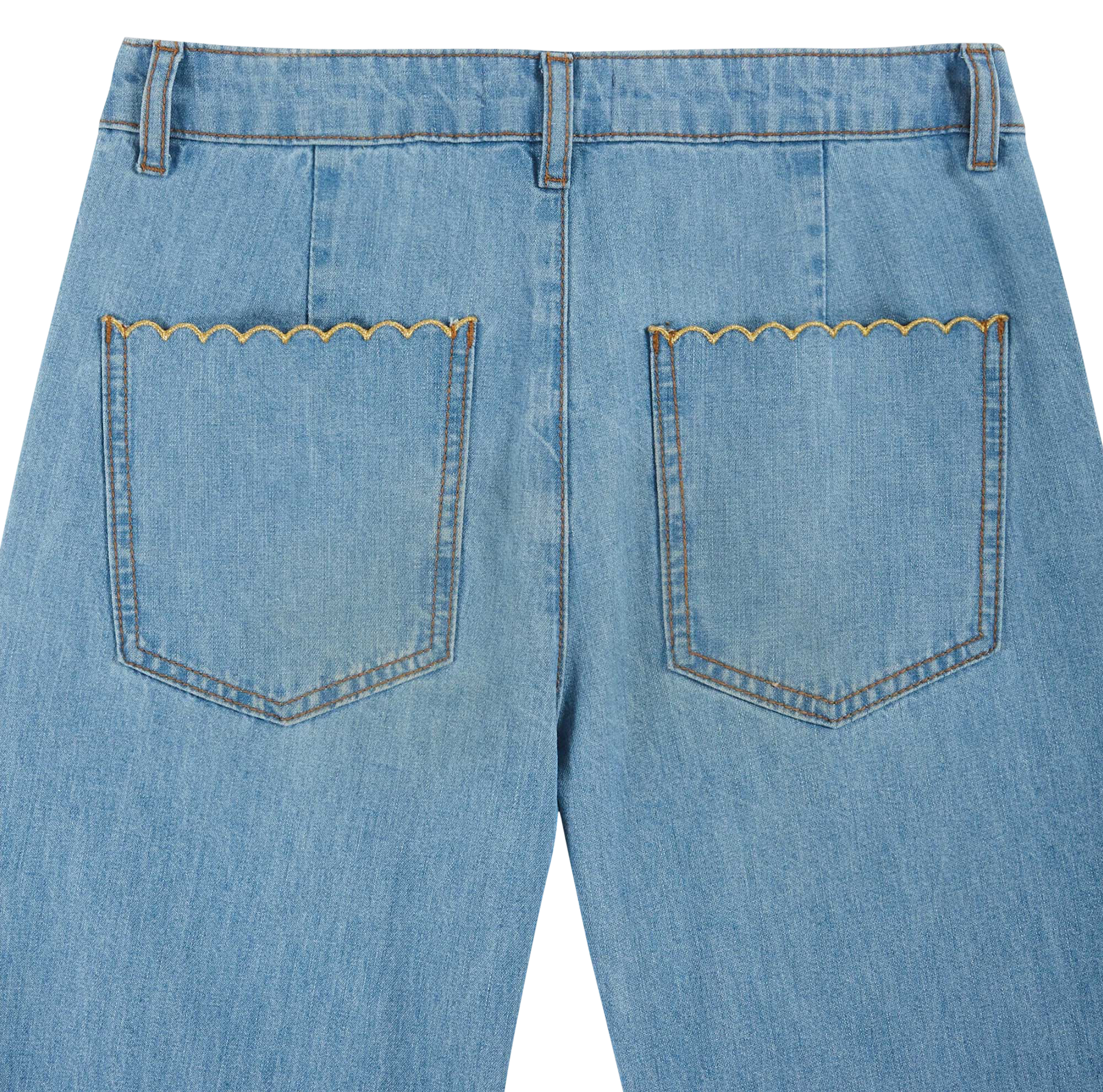 Wijde jeans EMILE ET IDA Blauw