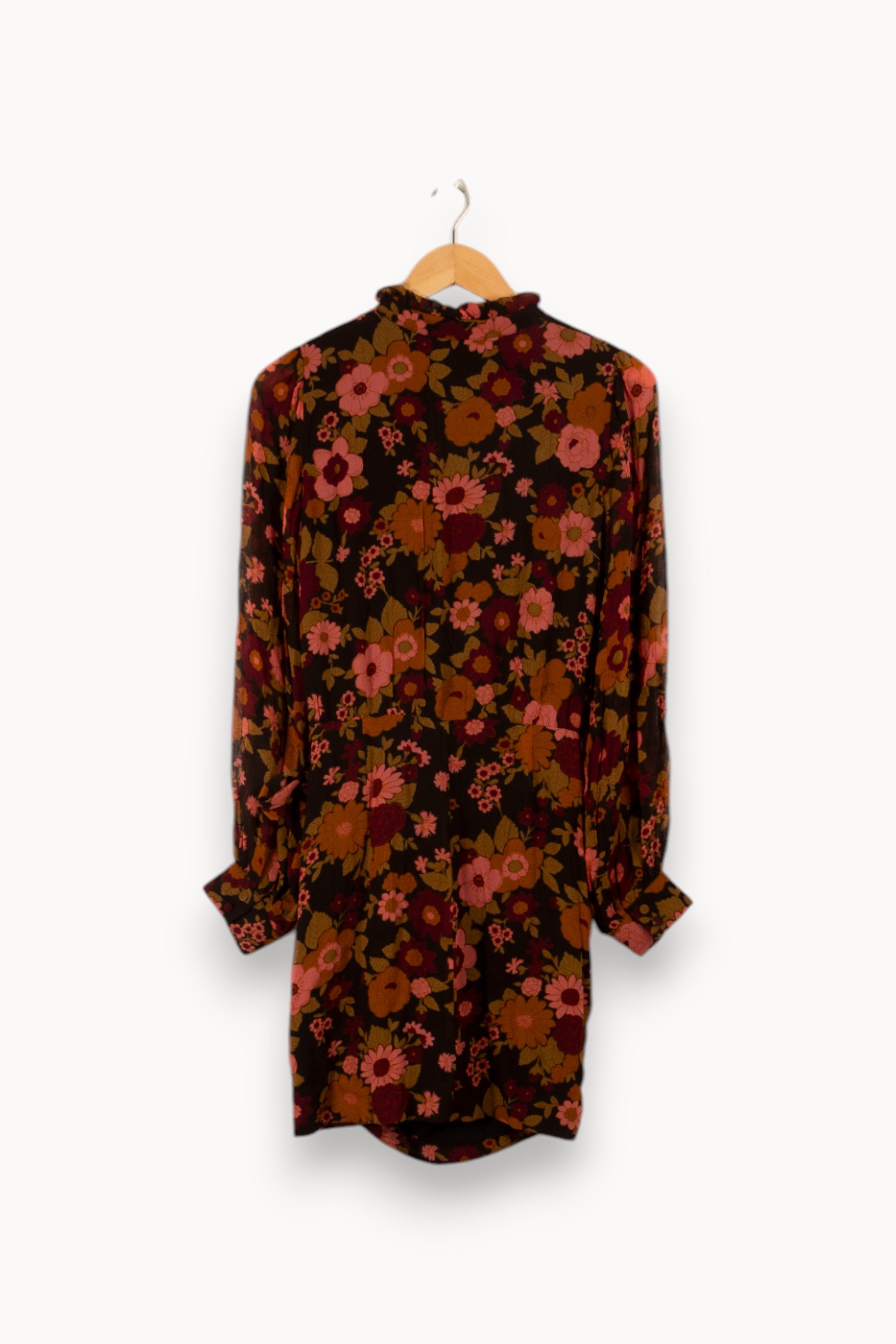 Cotton dress SEZANE - Seconde main Black