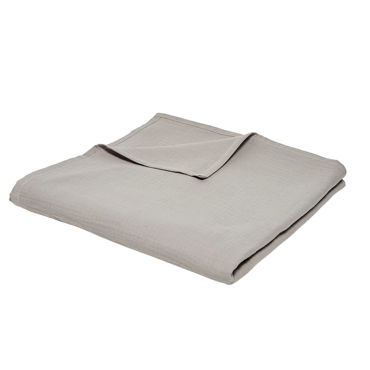 Solid cotton plaid TODAY LINGE DE MAISON Beige