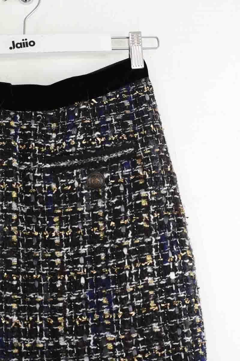 Jupe en coton LK BENNETT - Seconde Main Bleu