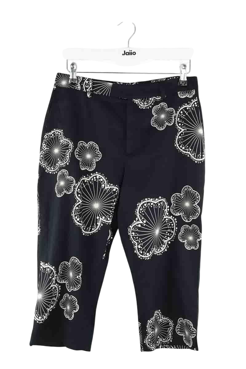 Cropped cotton pants AGNES B. - Seconde Main Black