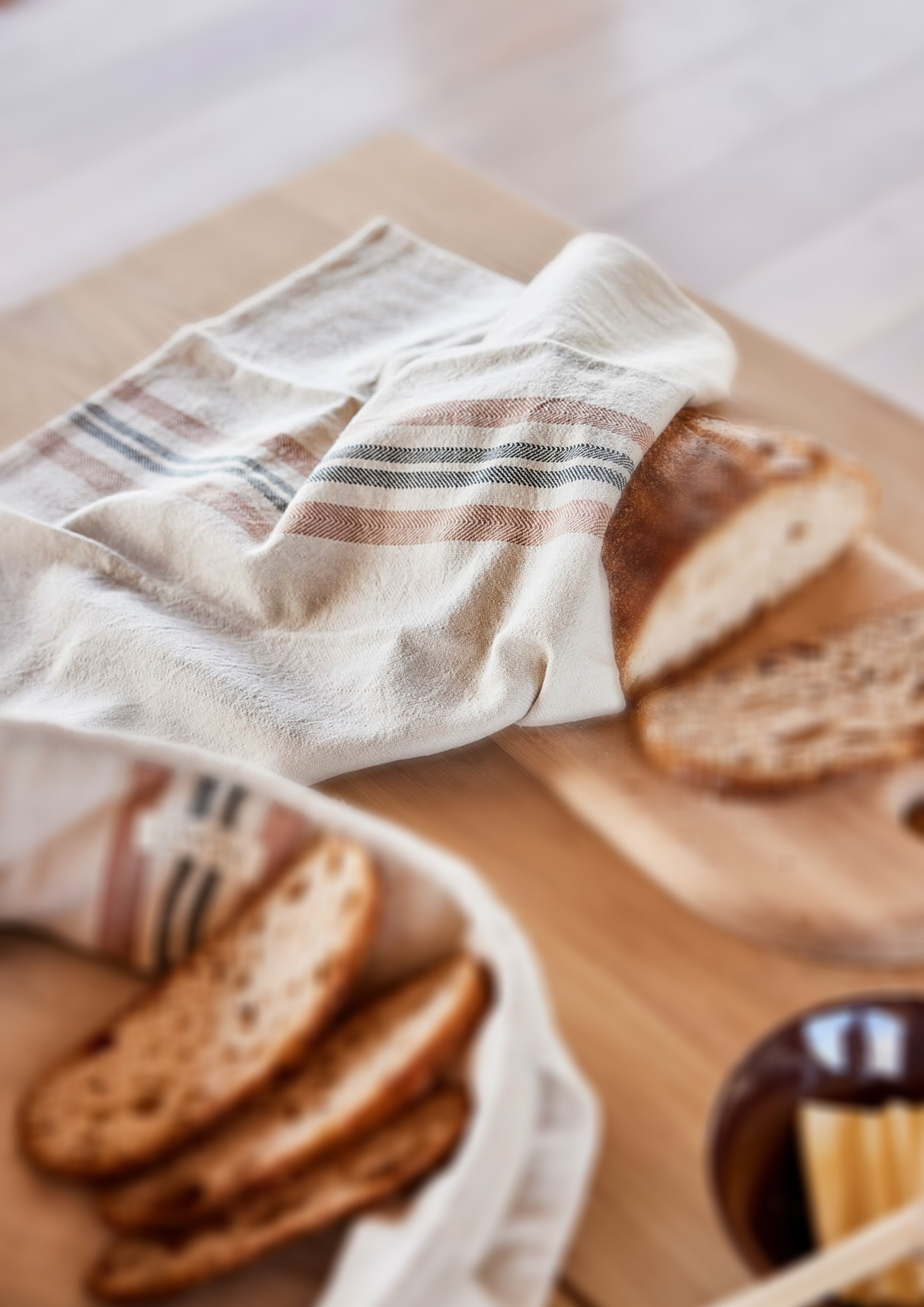 Set of 2 cotton table napkins OYOY LIVING DESIGN Brown