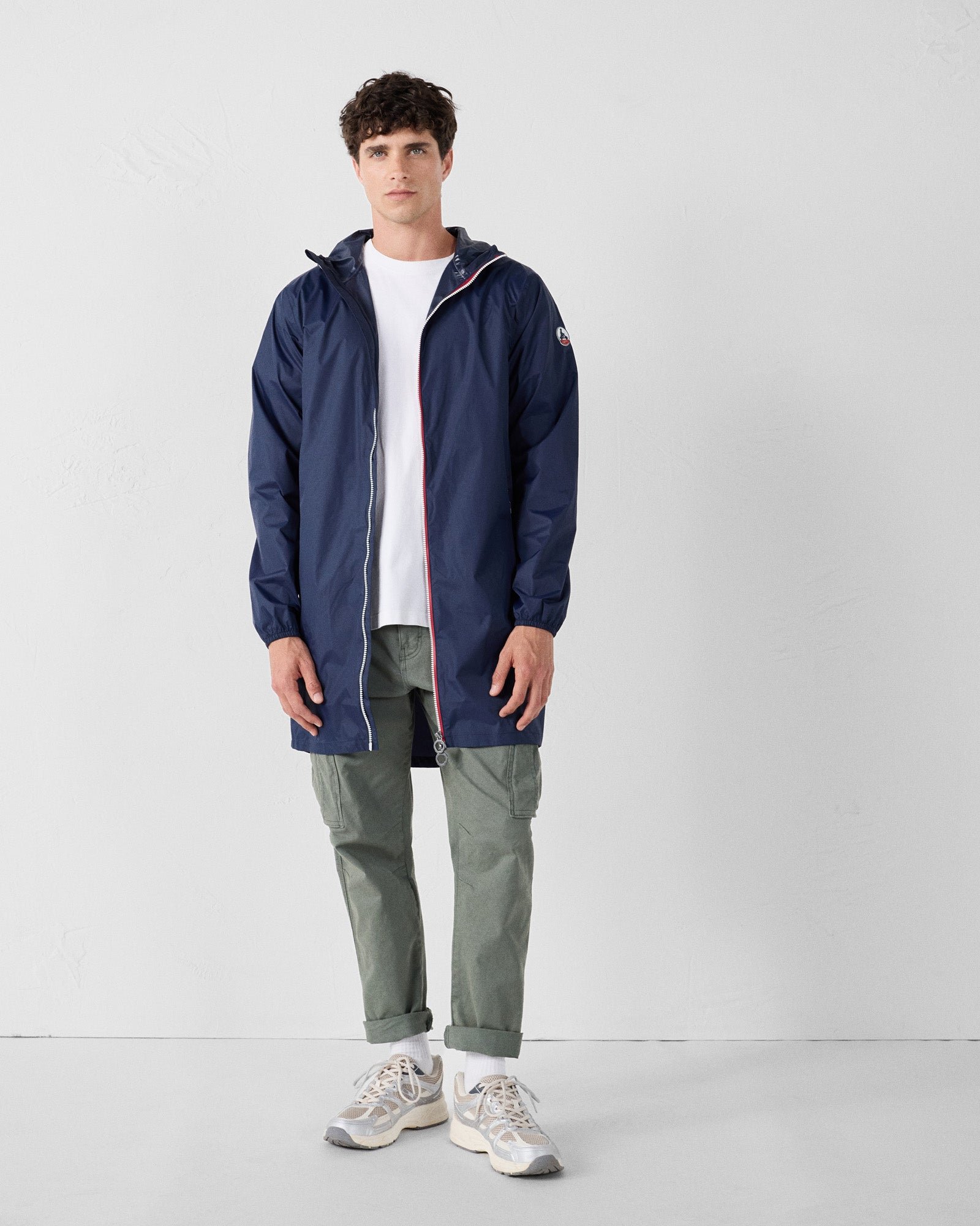 Packable long raincoat Skye JOTT Blue