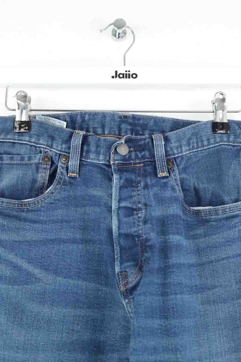 501? straight cotton jeans LEVI'S - Seconde main Blue