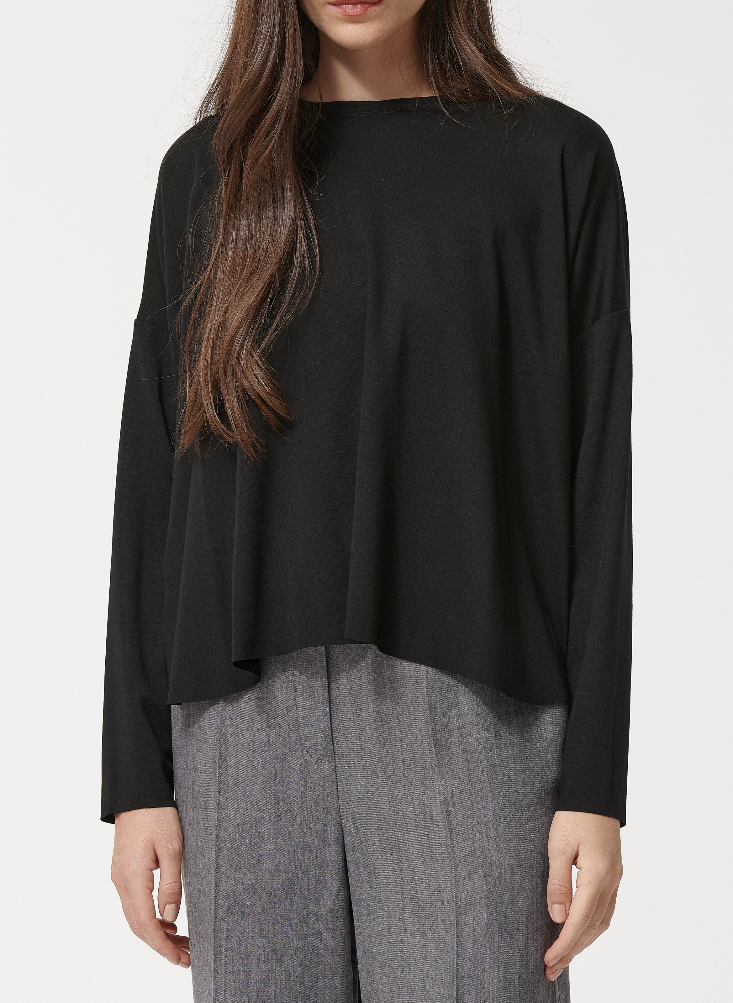 Tee-shirt oversize col rond HUMILITY Noir