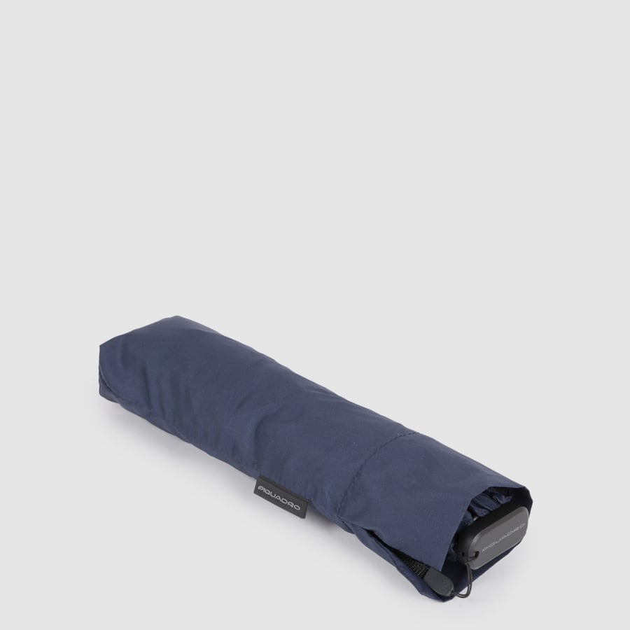 Folding Windproof Umbrella PIQUADRO Blue