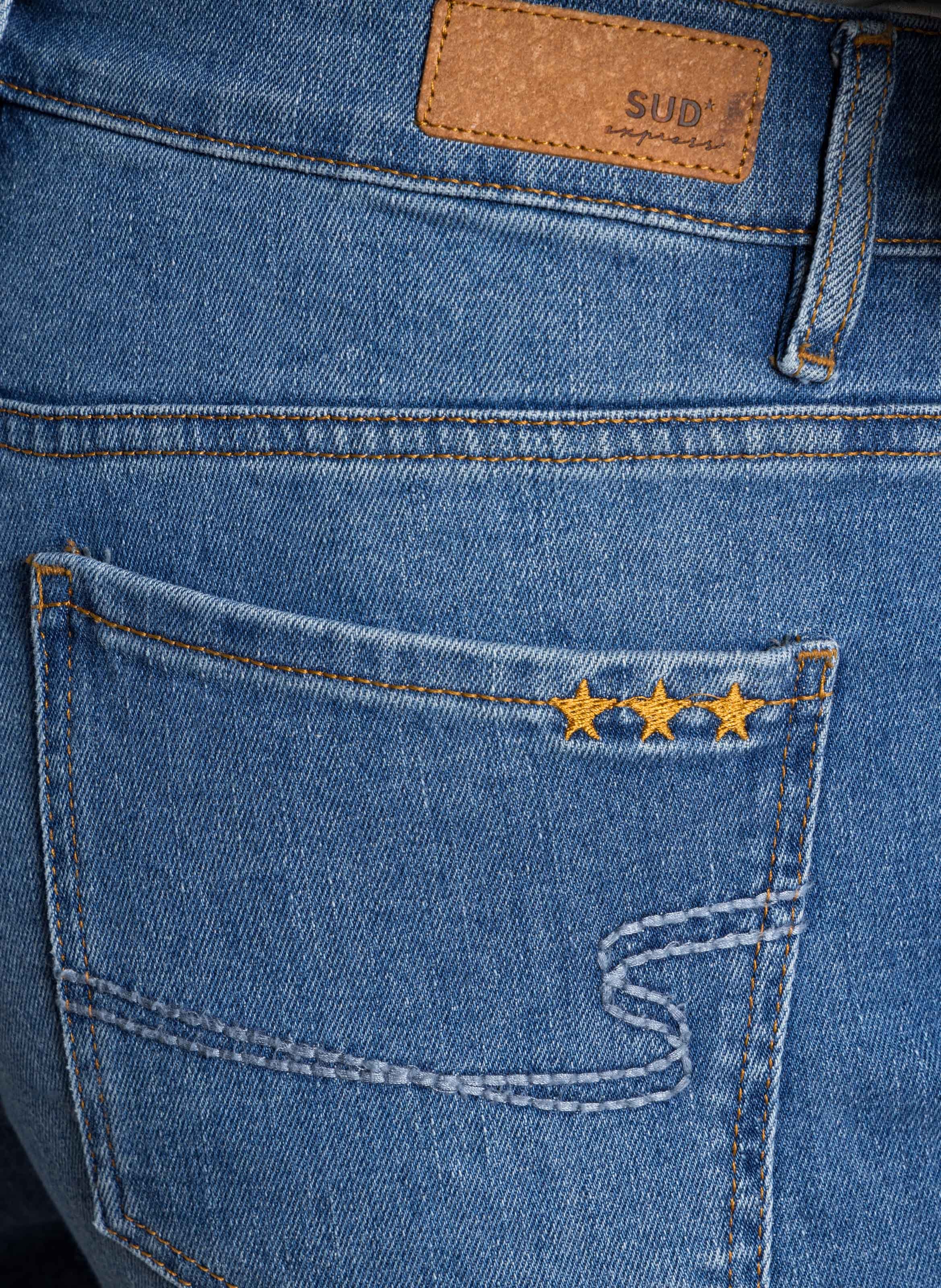 Cotton-blend straight jeans SUD EXPRESS Blue